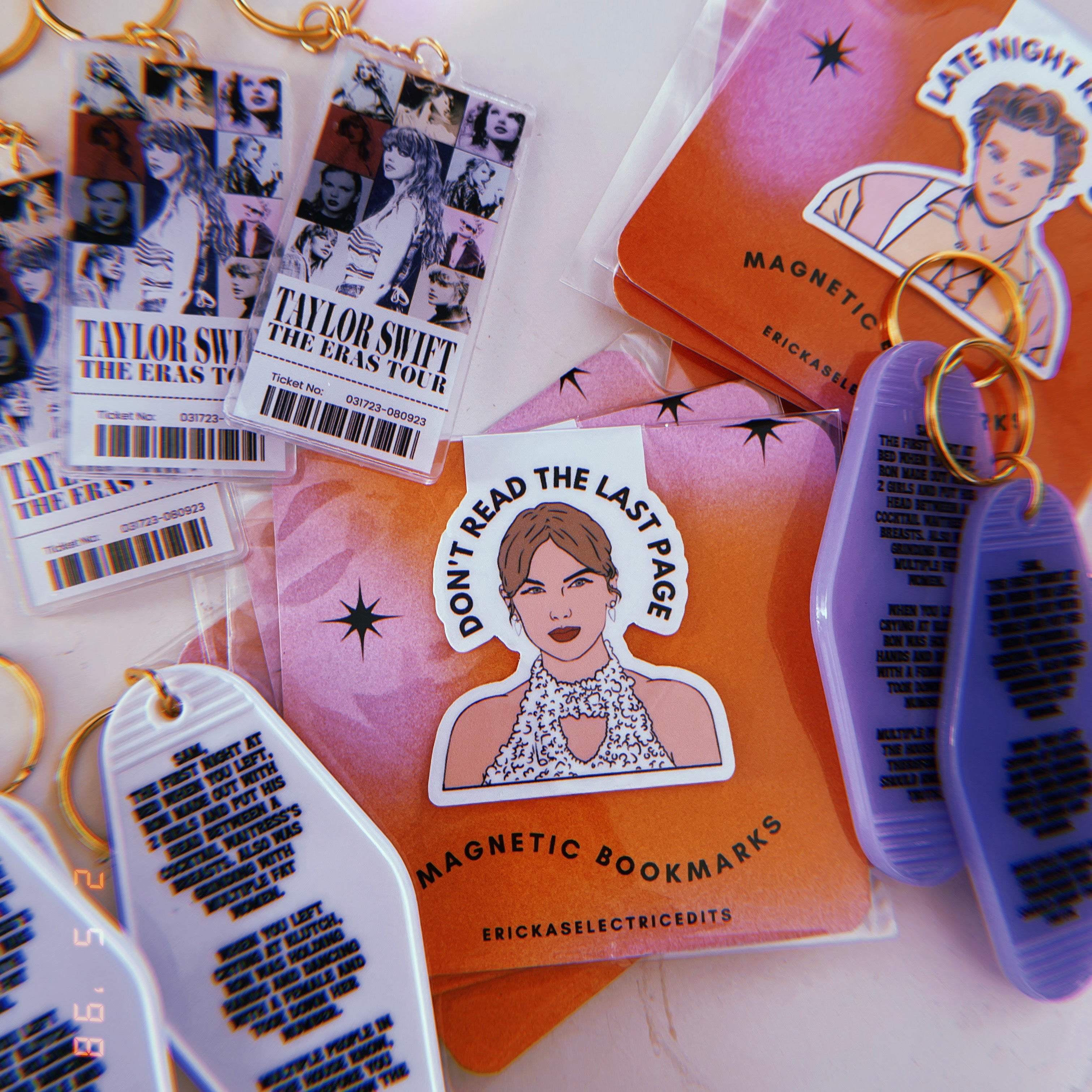 Pop Culture Magnetic Bookmarks