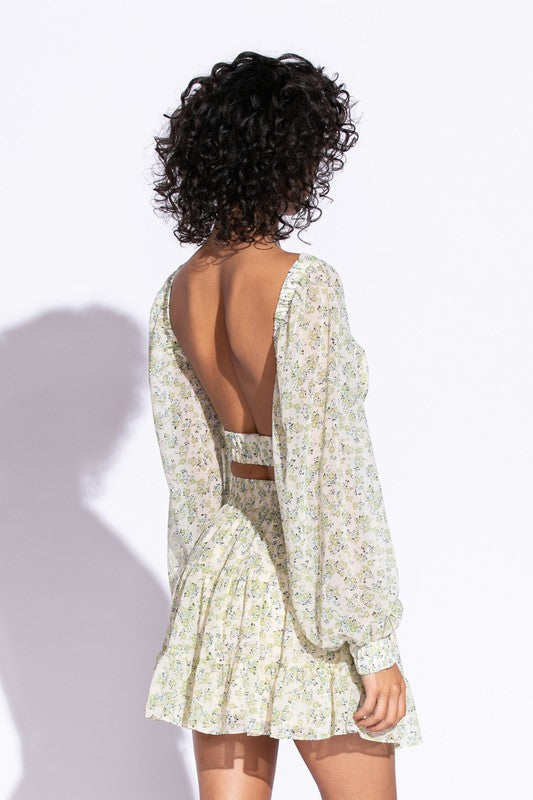 Long Sleeve Floral Matching Set
