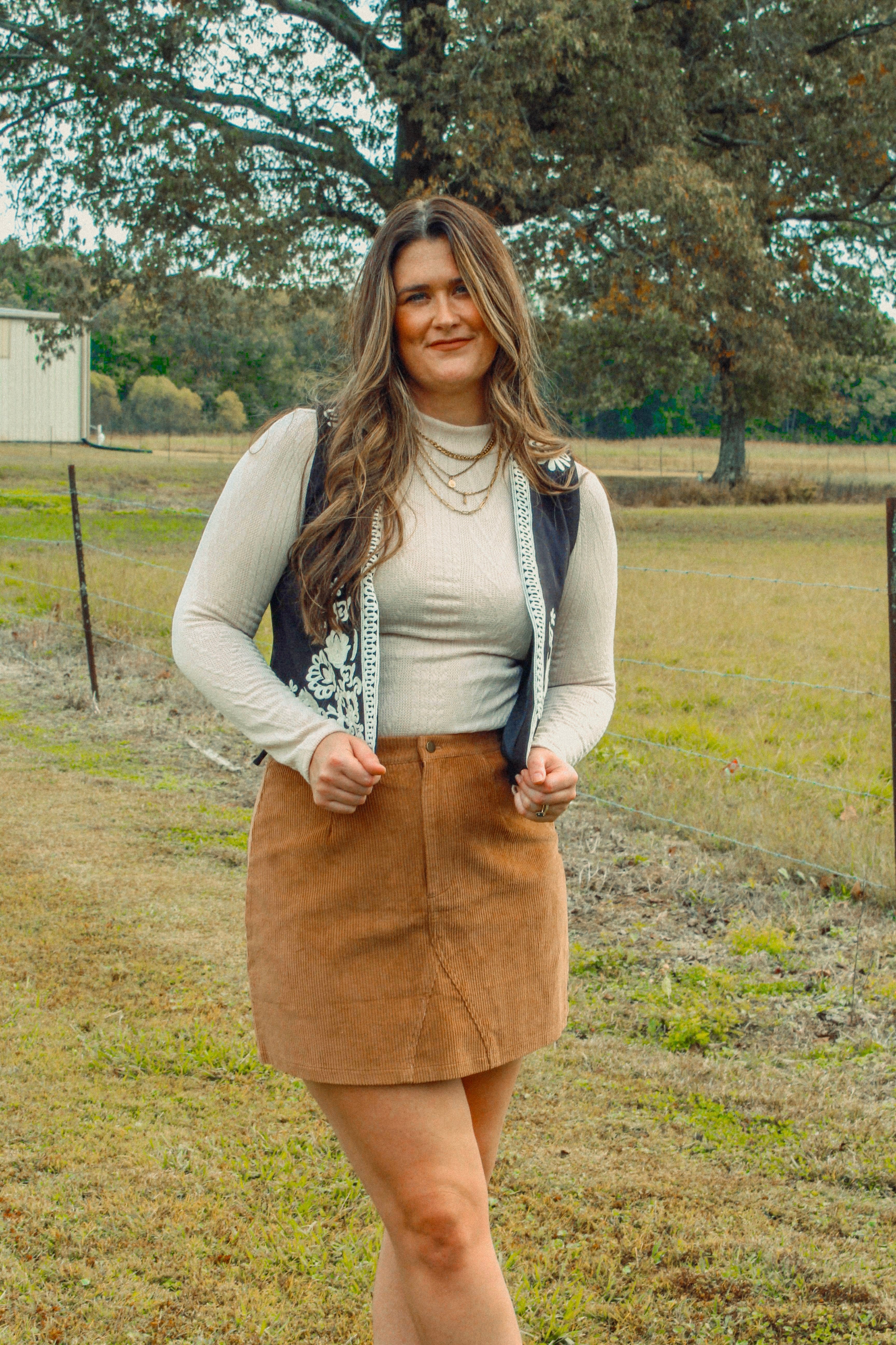 Fisherman Knit Mock Turtleneck