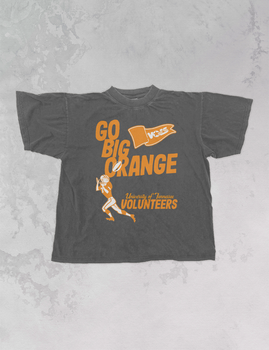 Underground Original Design: Go Big Orange, Volunteers Vintage Oversized TShirt