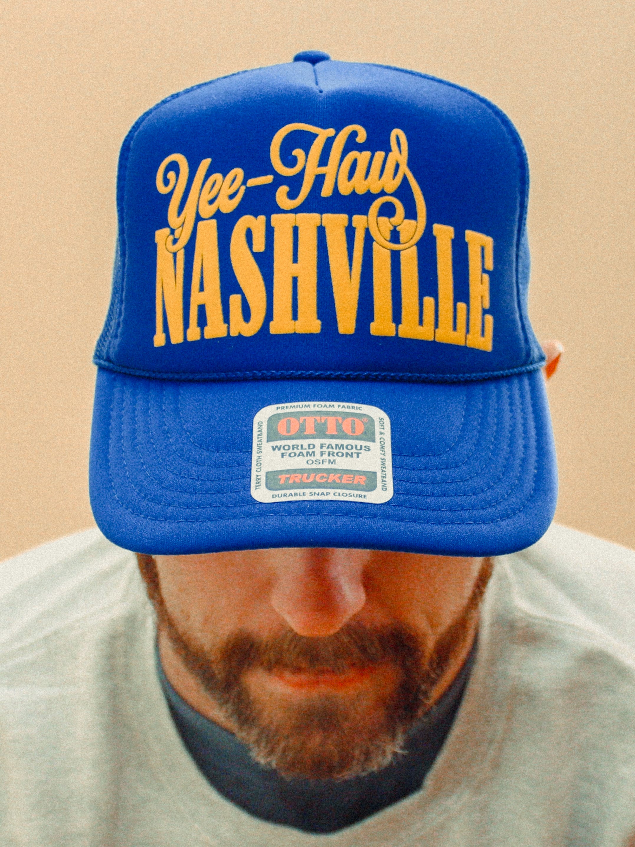 Underground Original Design: Yee-Haw Nashville, Western Trucker Hat