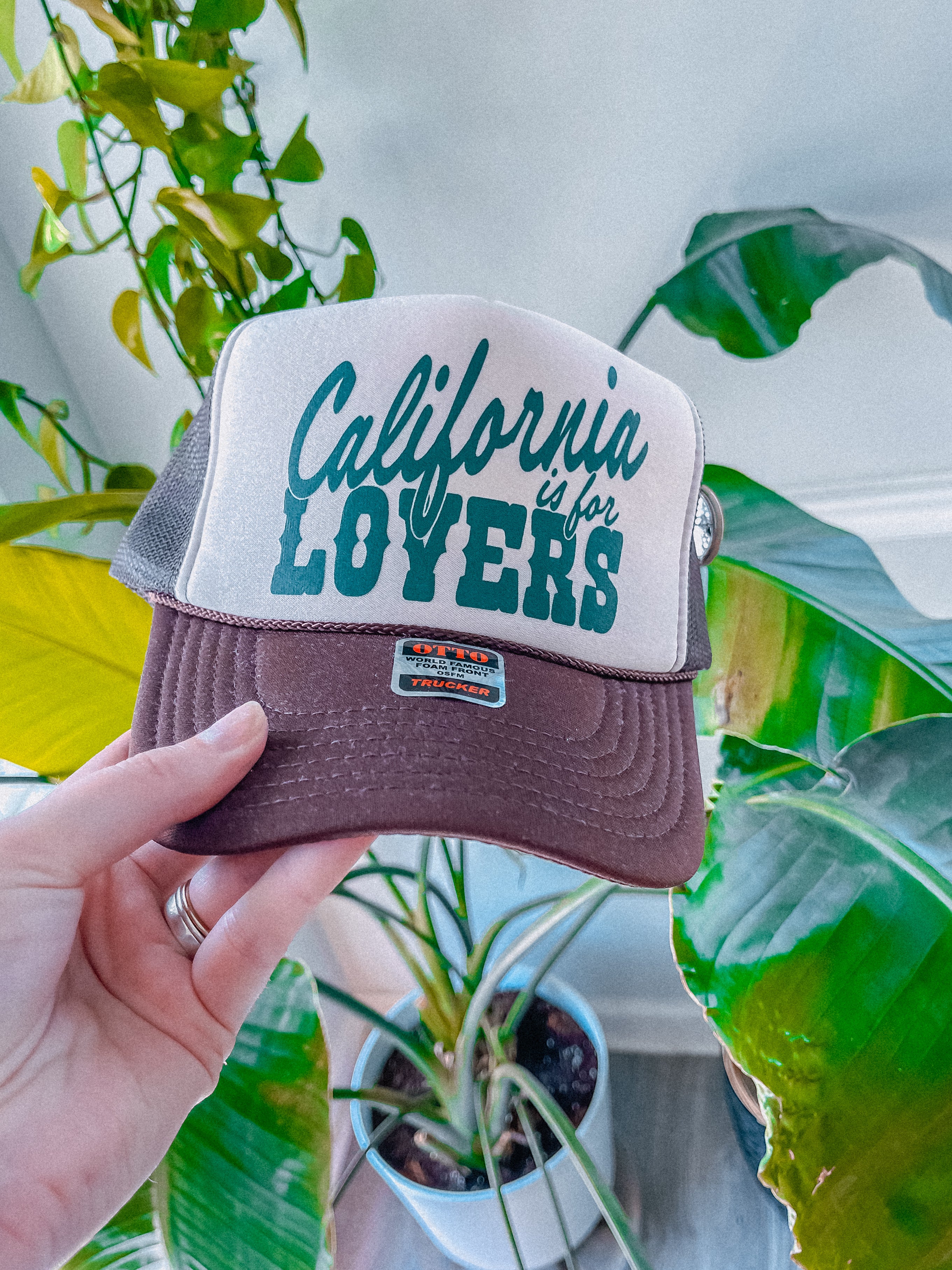 Underground Original Design: California is For Lovers, Western Trucker Hat