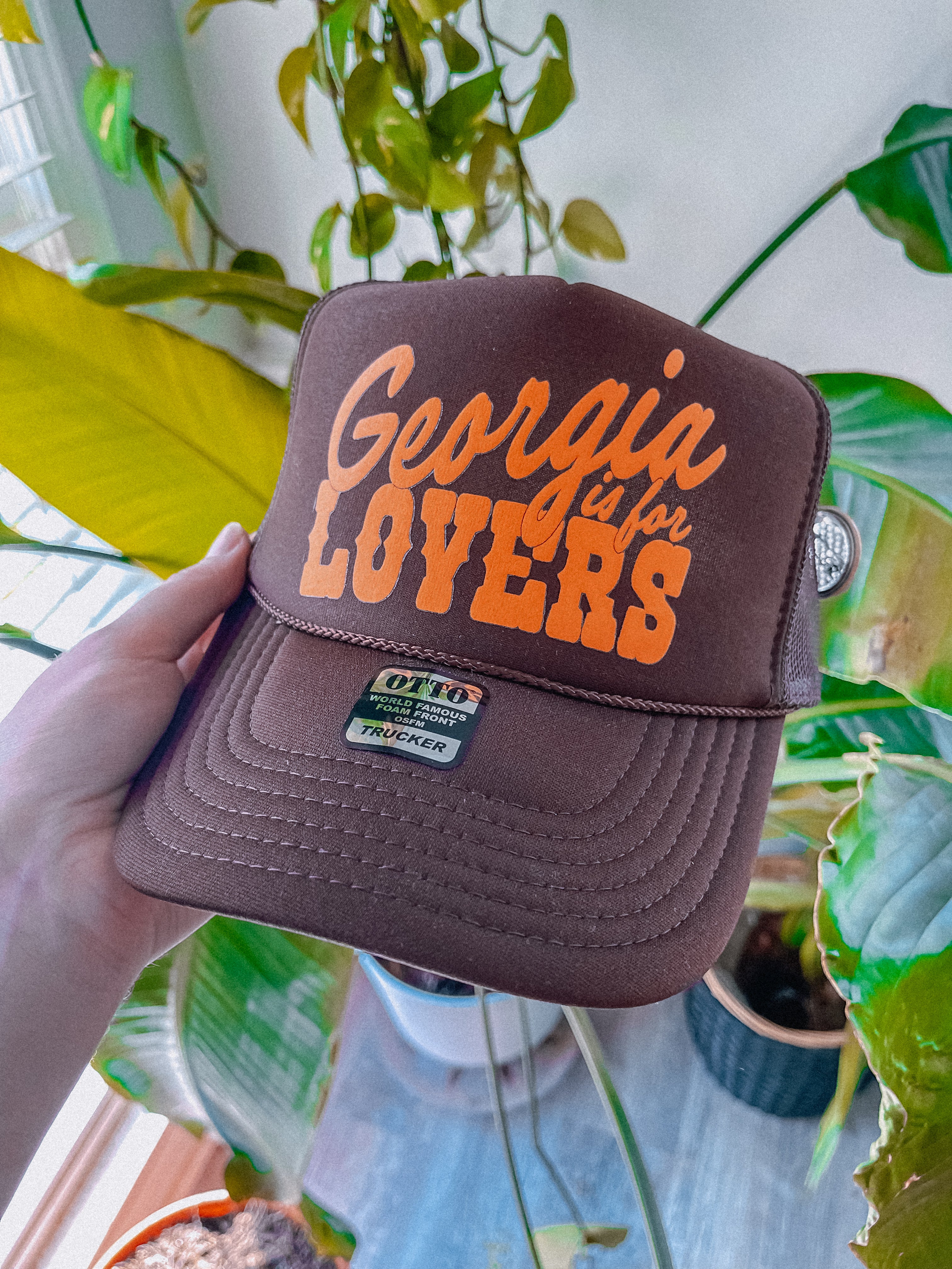 Underground Original Design: Georgia is For Lovers, Western Trucker Hat