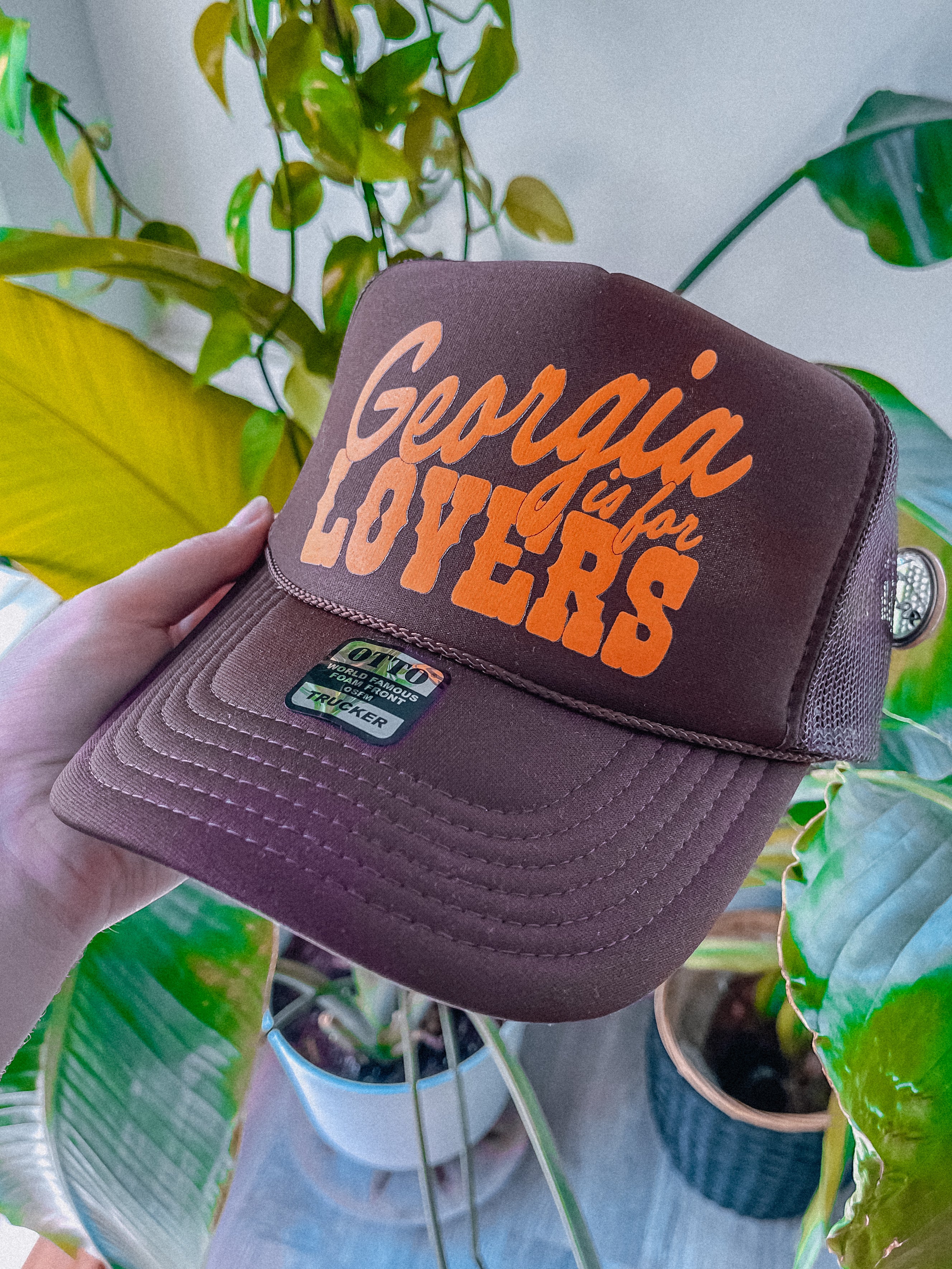 Underground Original Design: Georgia is For Lovers, Western Trucker Hat