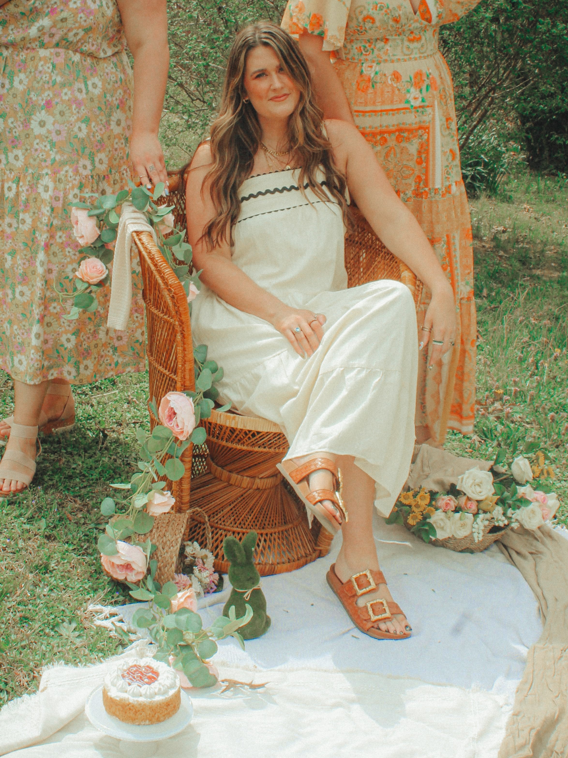 Cotton Tiered Maxi Dress