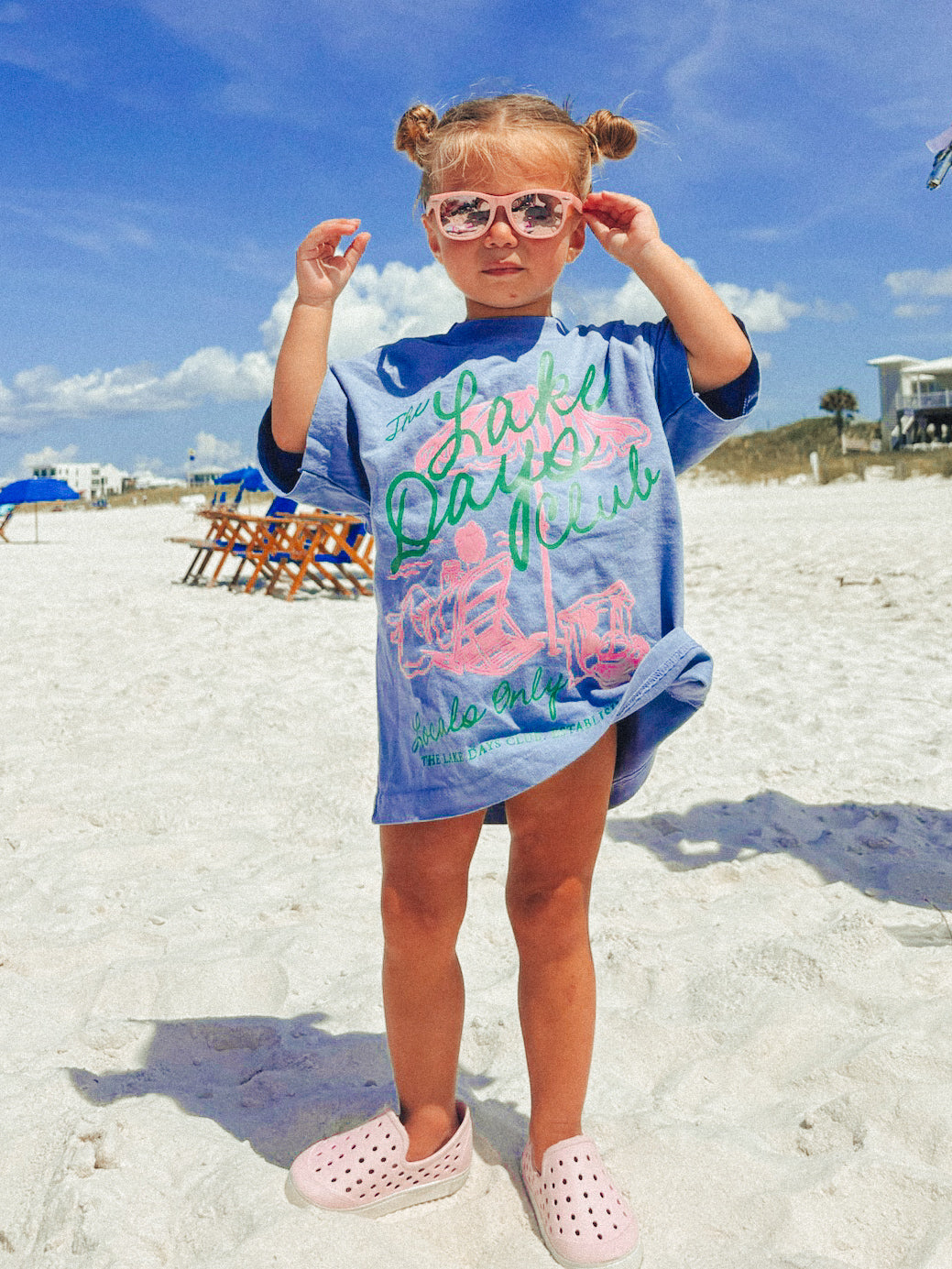 Underground Original Design: * KIDS * The Lake Days Club Oversized Kids T-Shirt