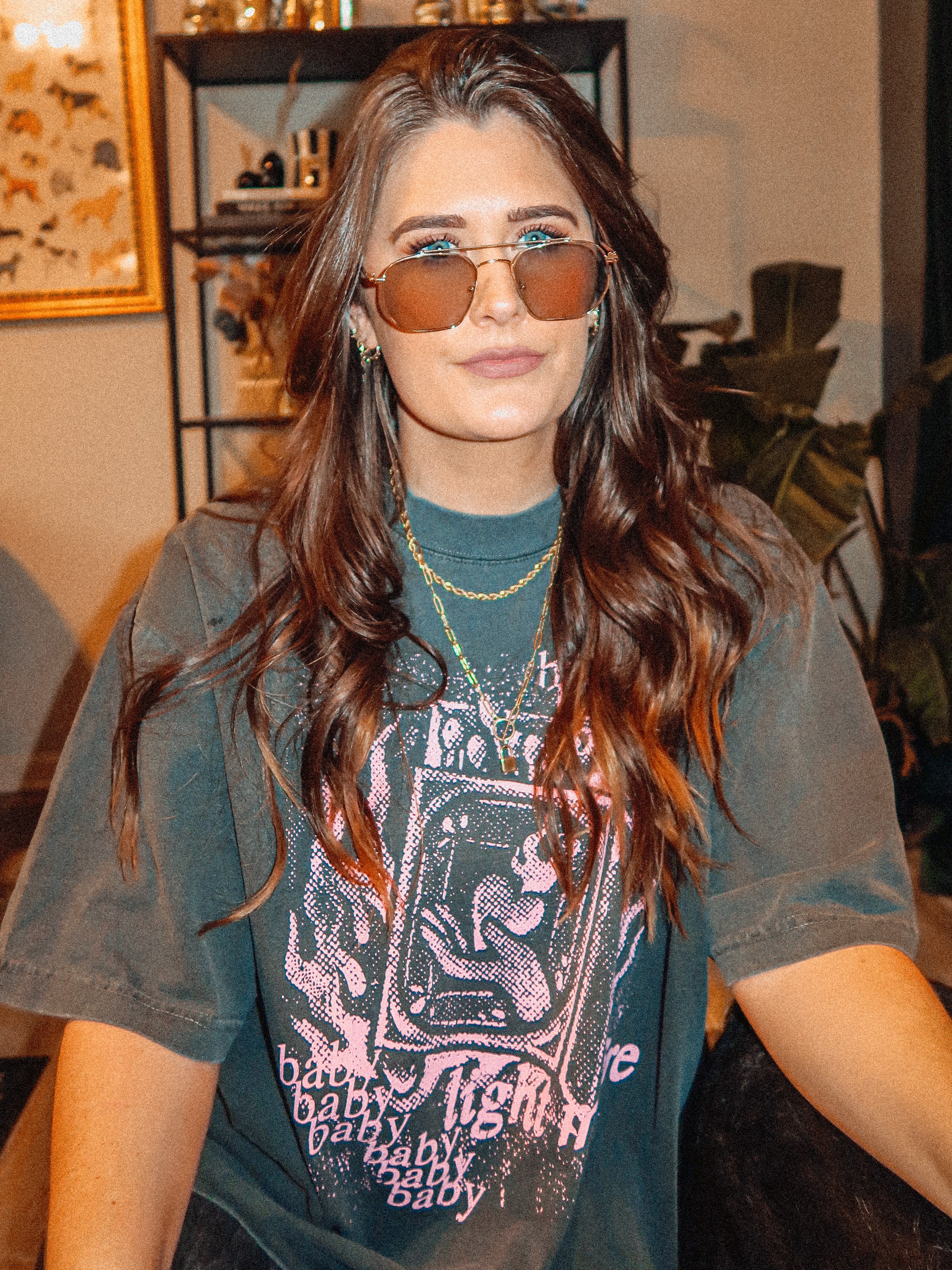 Underground Original Design: Baby Light My Fire Oversized TShirt