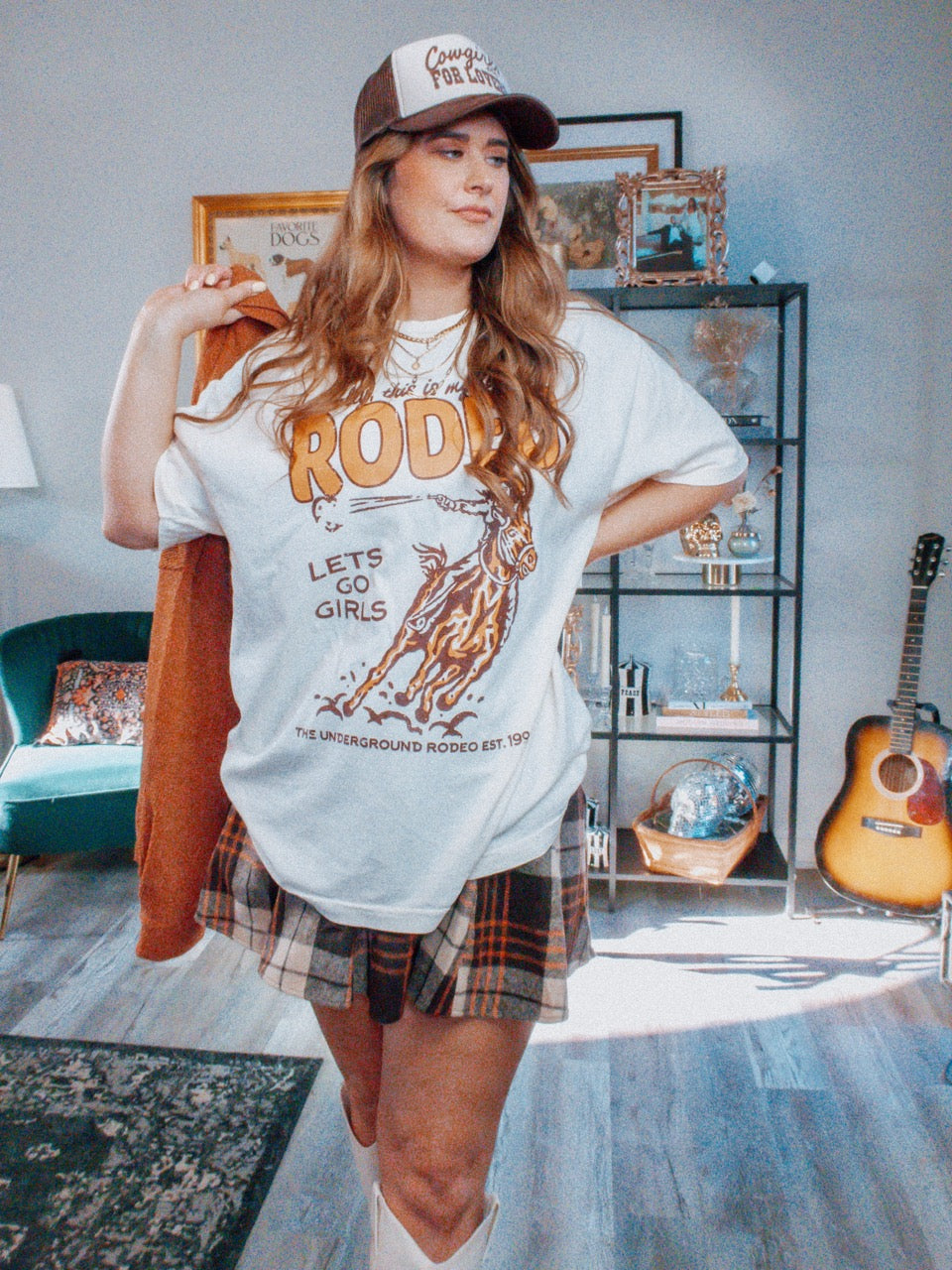 Underground Original Design: This Is My First Rodeo Oversized TShirt