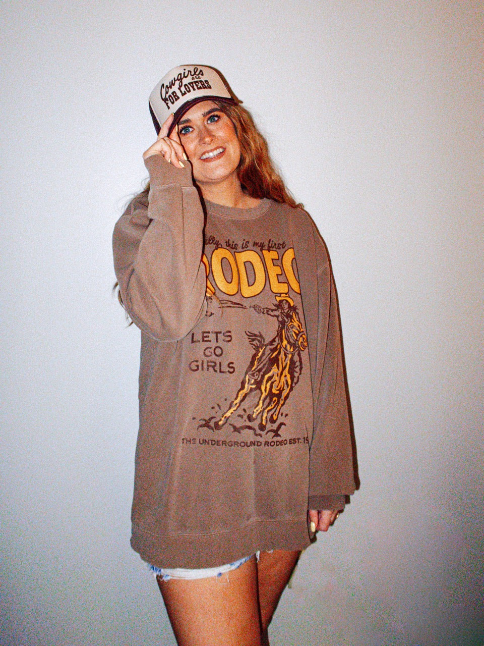 Underground Original Design: Cowgirls are for Lovers Trucker Hat