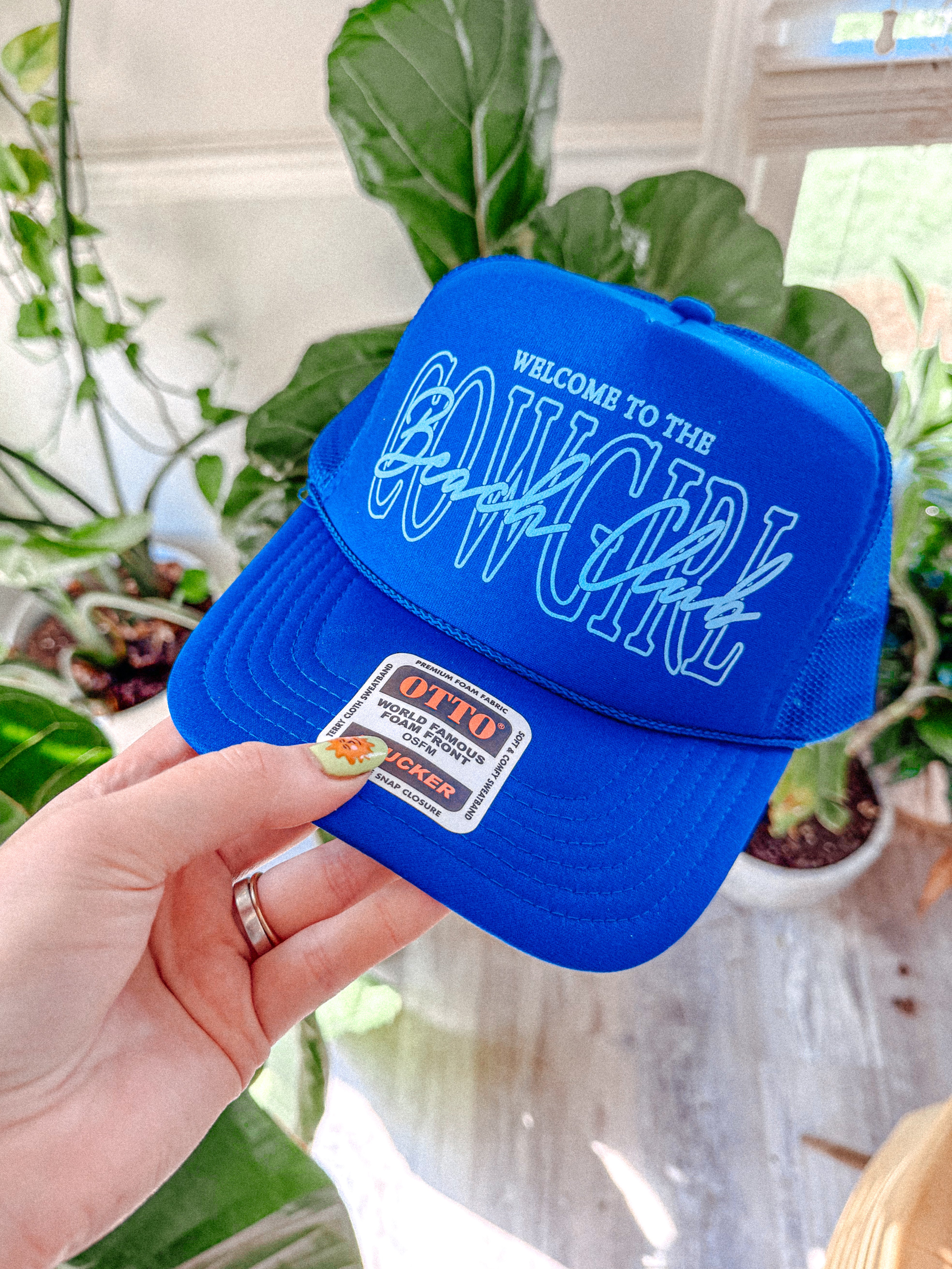 Underground Original Design: Welcome to the Cowgirl Beach Club, Summer Trucker Hat