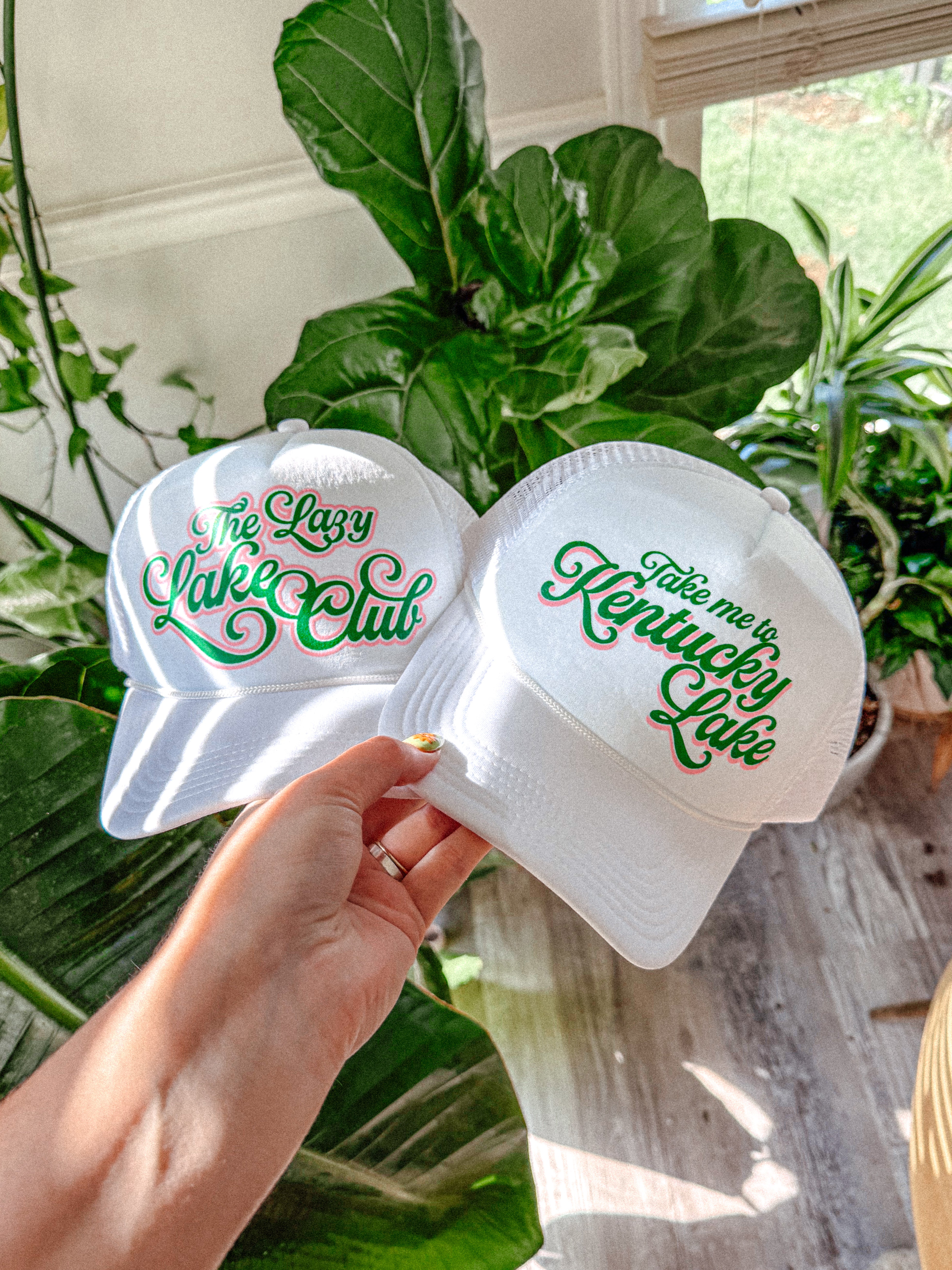 Underground Original Design: Lazy Lake Days Club, Summer Trucker Hat