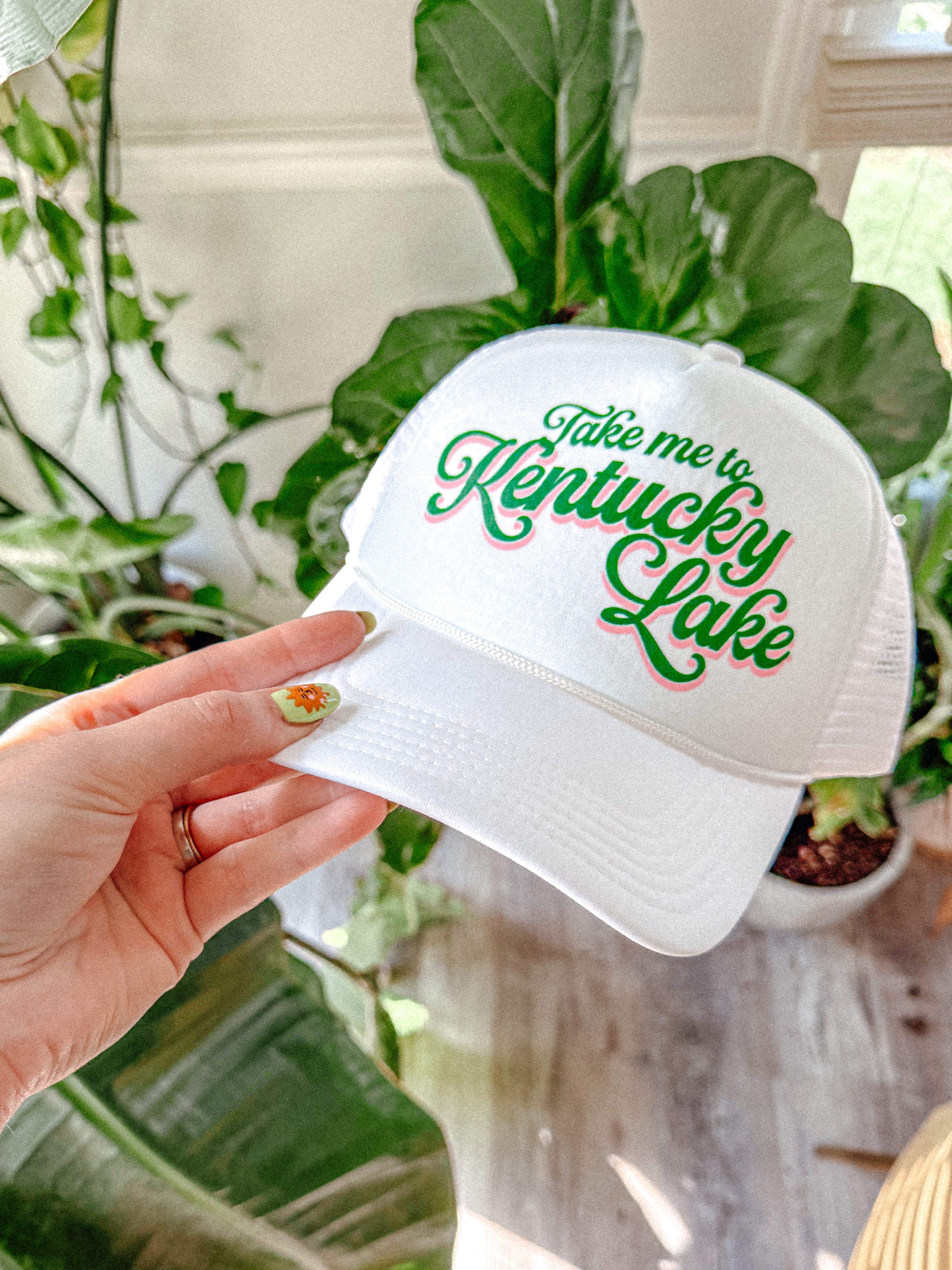 Underground Original Design: Take me to Kentucky Lake, Summer Trucker Hat