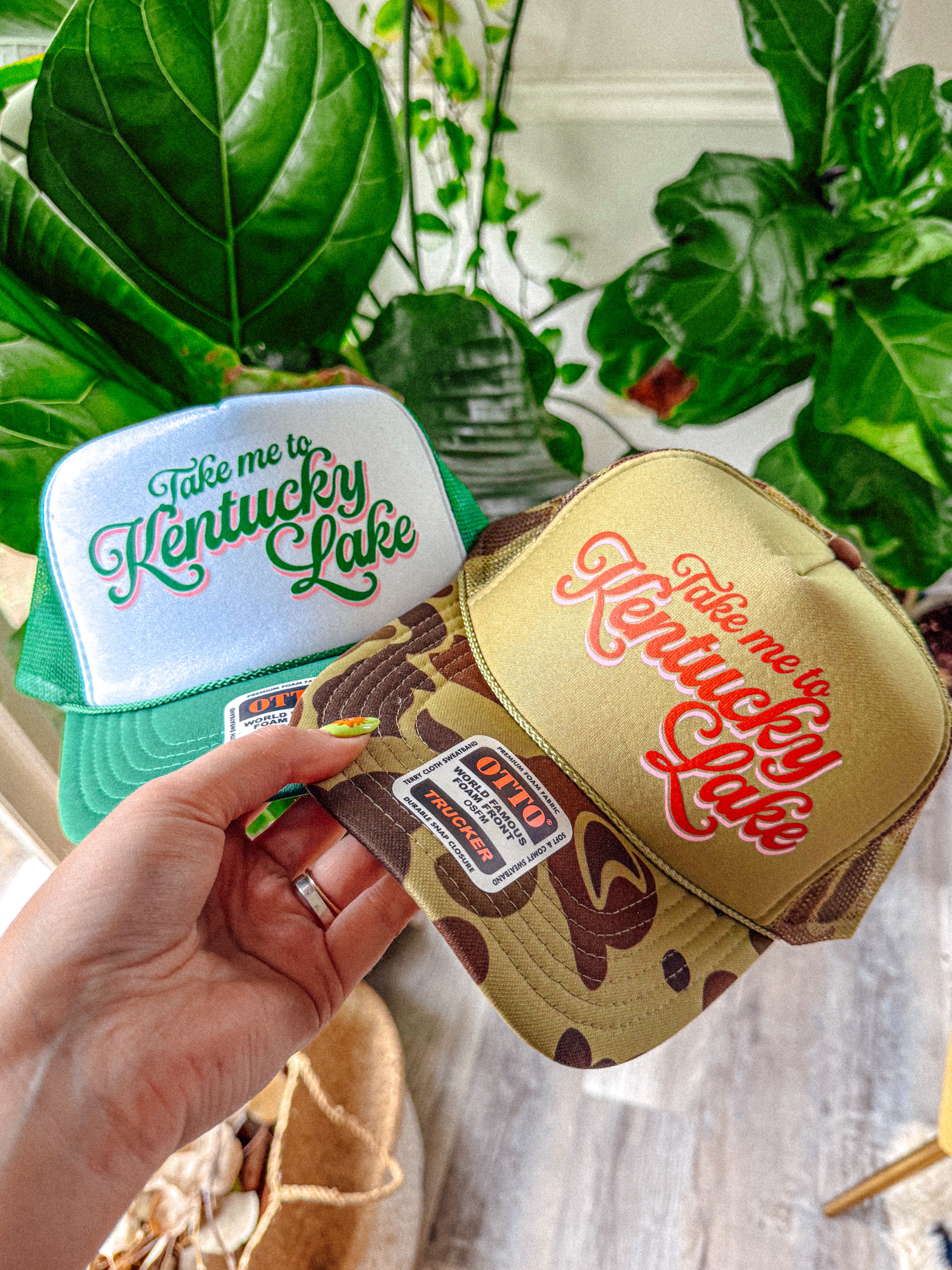 Underground Original Design: Take me to Kentucky Lake, Summer Trucker Hat