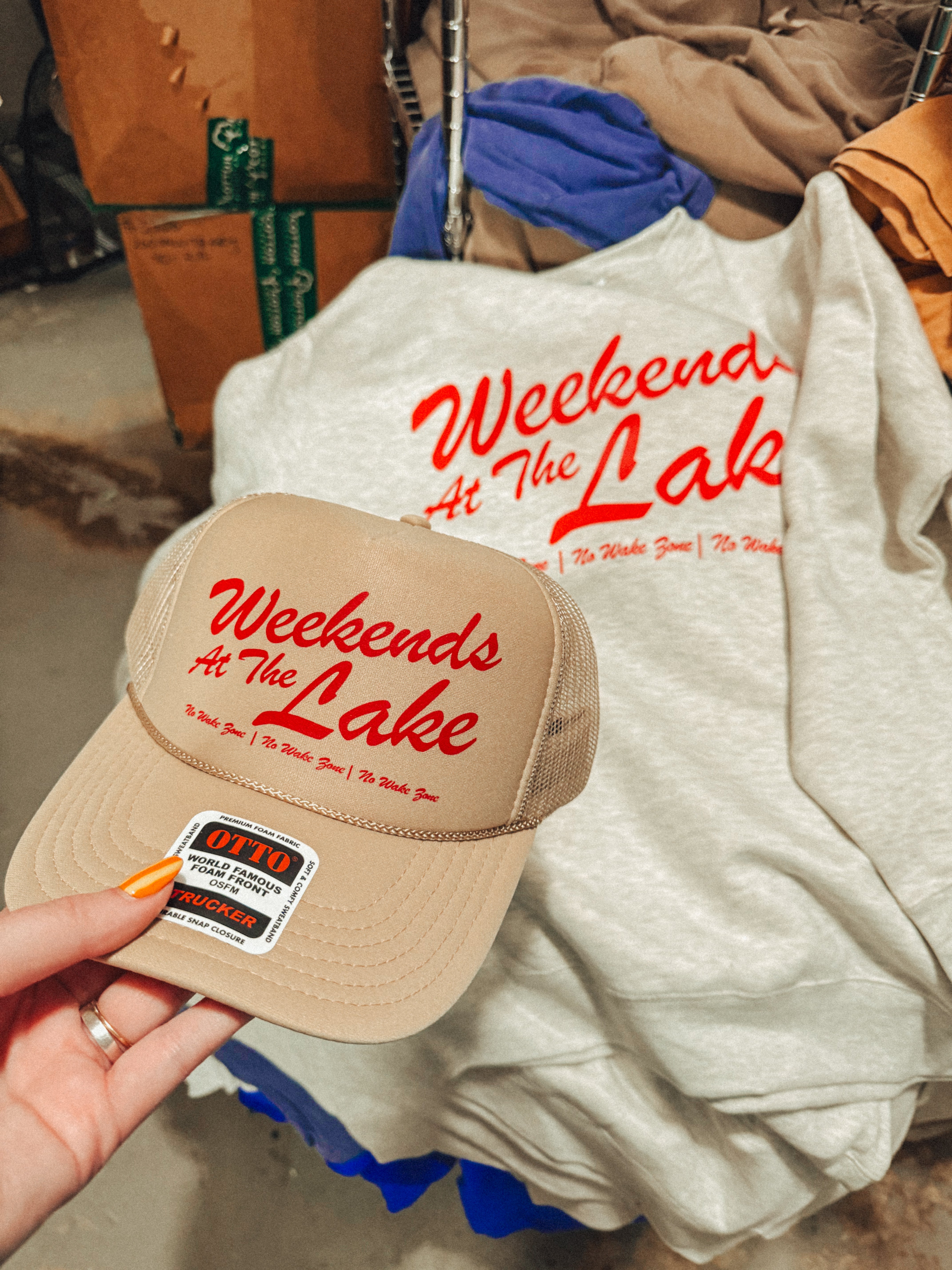 Underground Original Design: Weekends at the Lake Trucker Hat