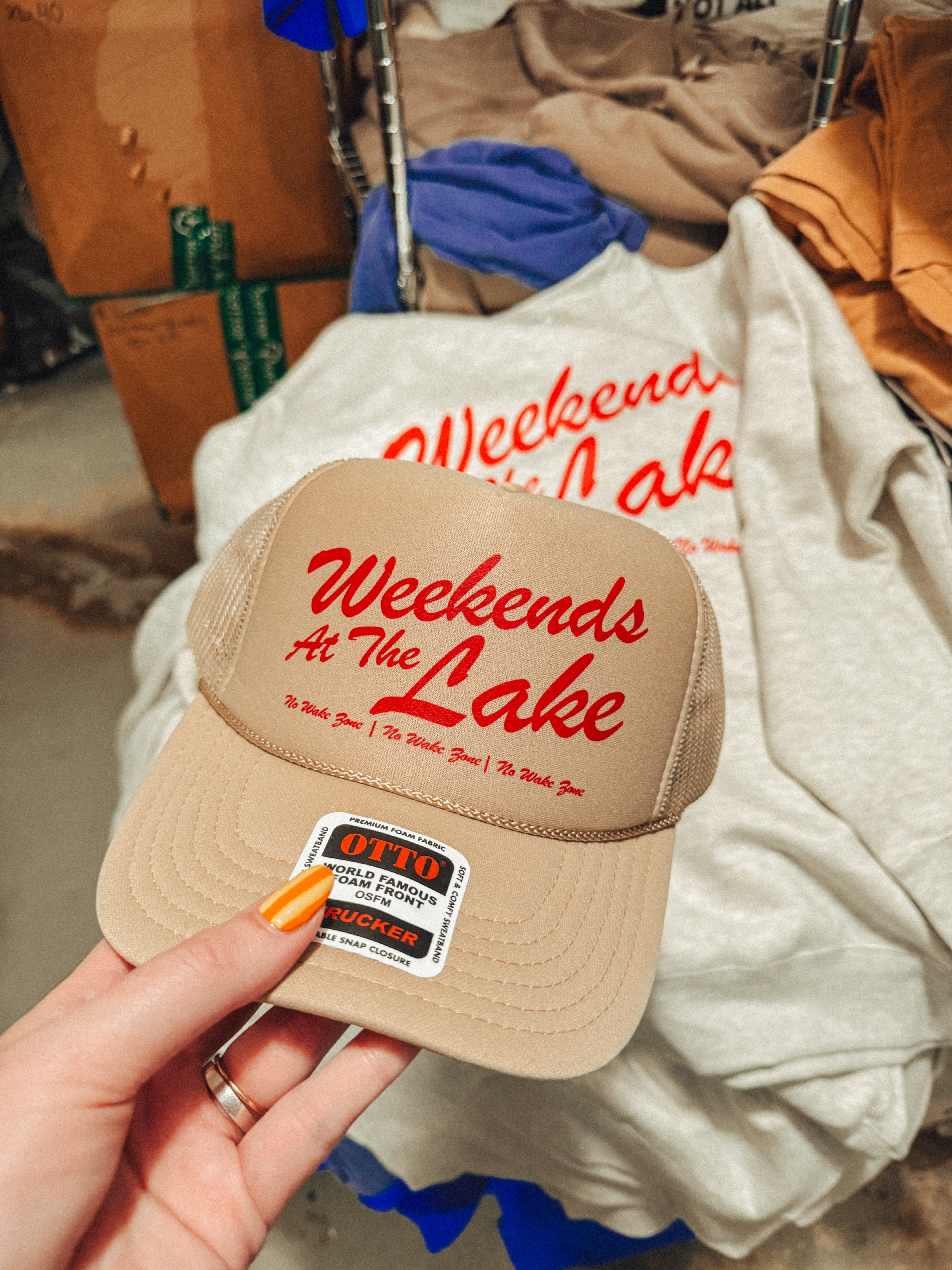 Underground Original Design: Weekends at the Lake Trucker Hat