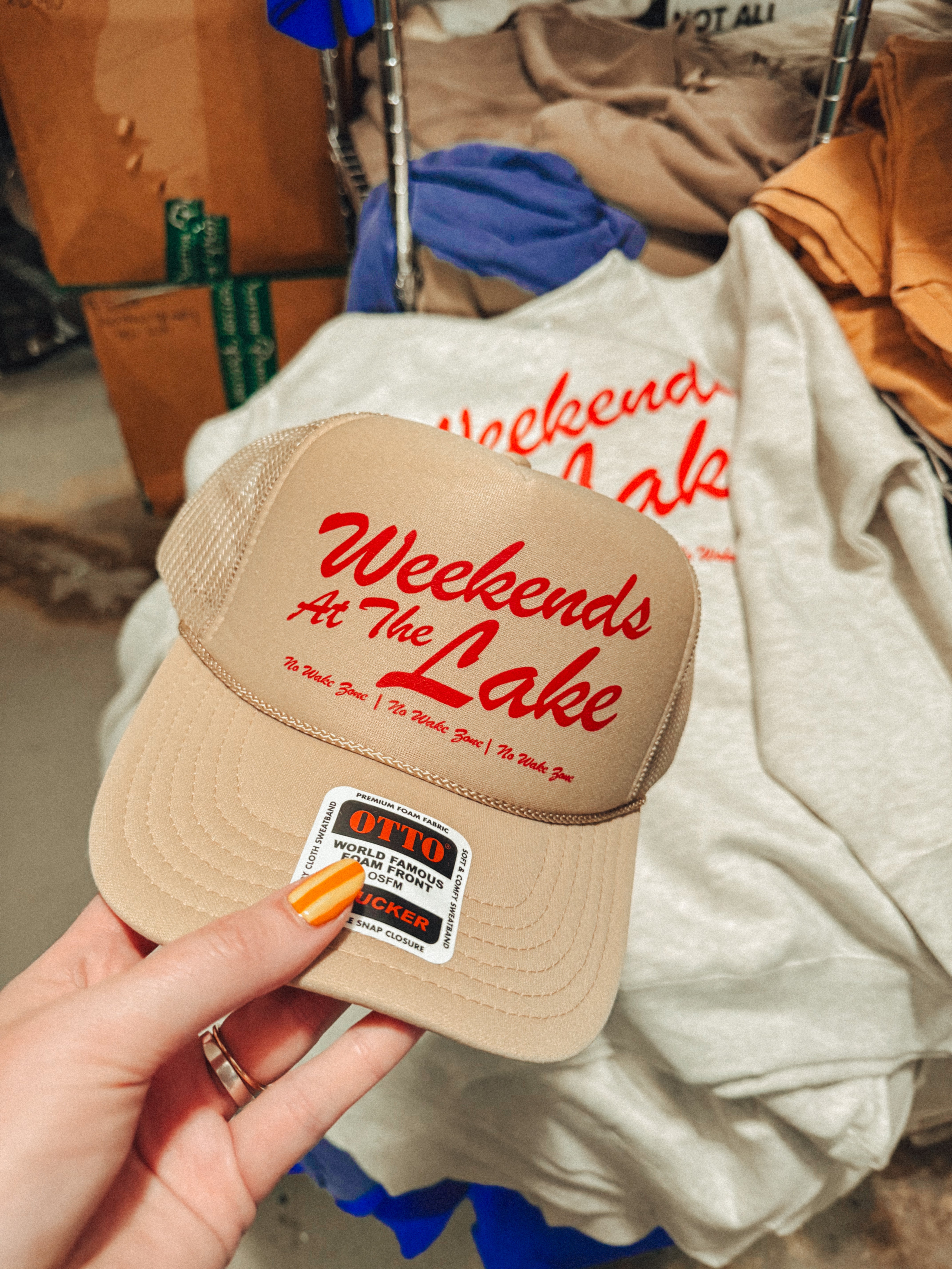 Underground Original Design: Weekends at the Lake Trucker Hat