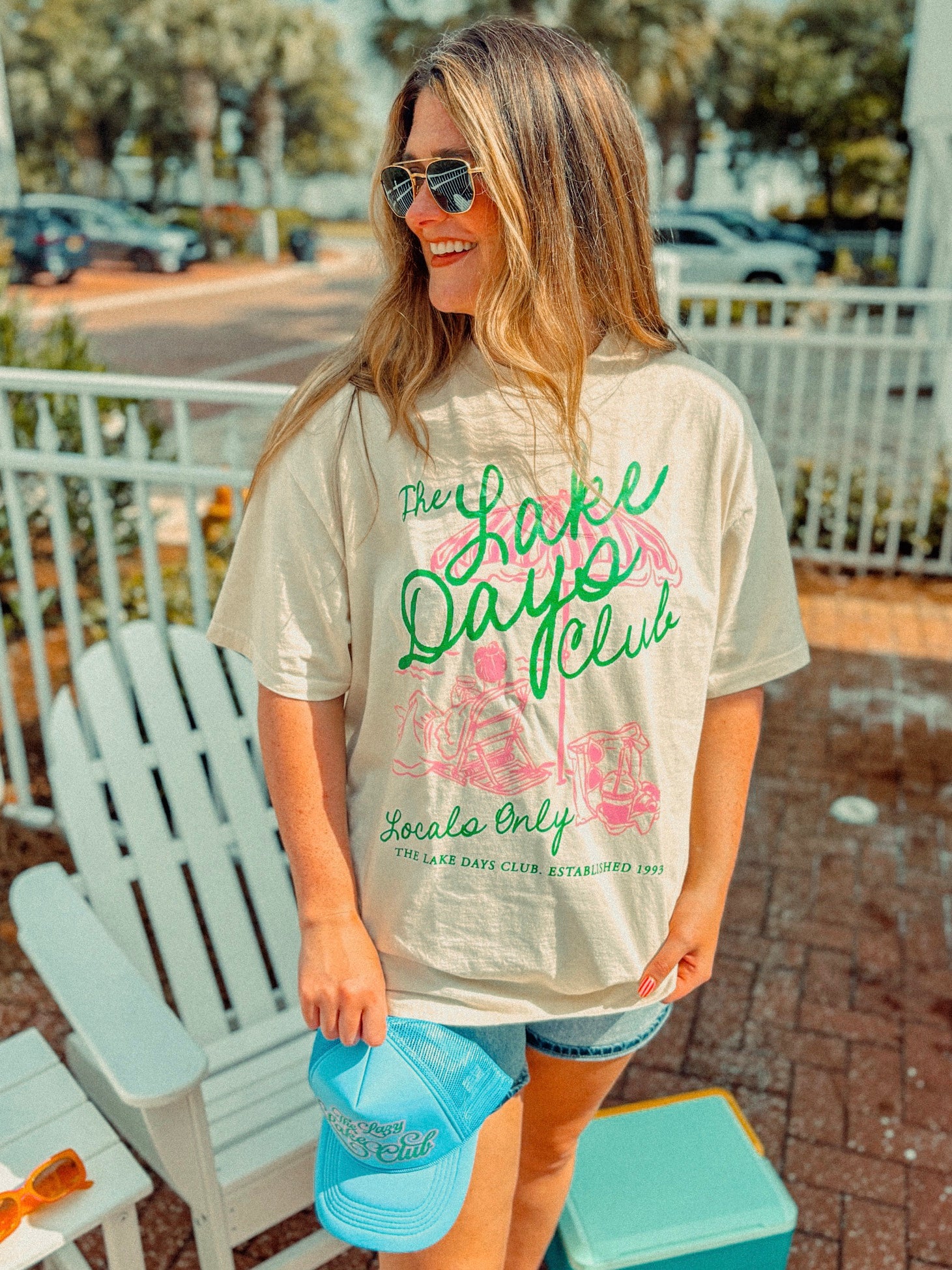 Underground Original Design: The Lake Days Club, Summer Oversized T-Shirt
