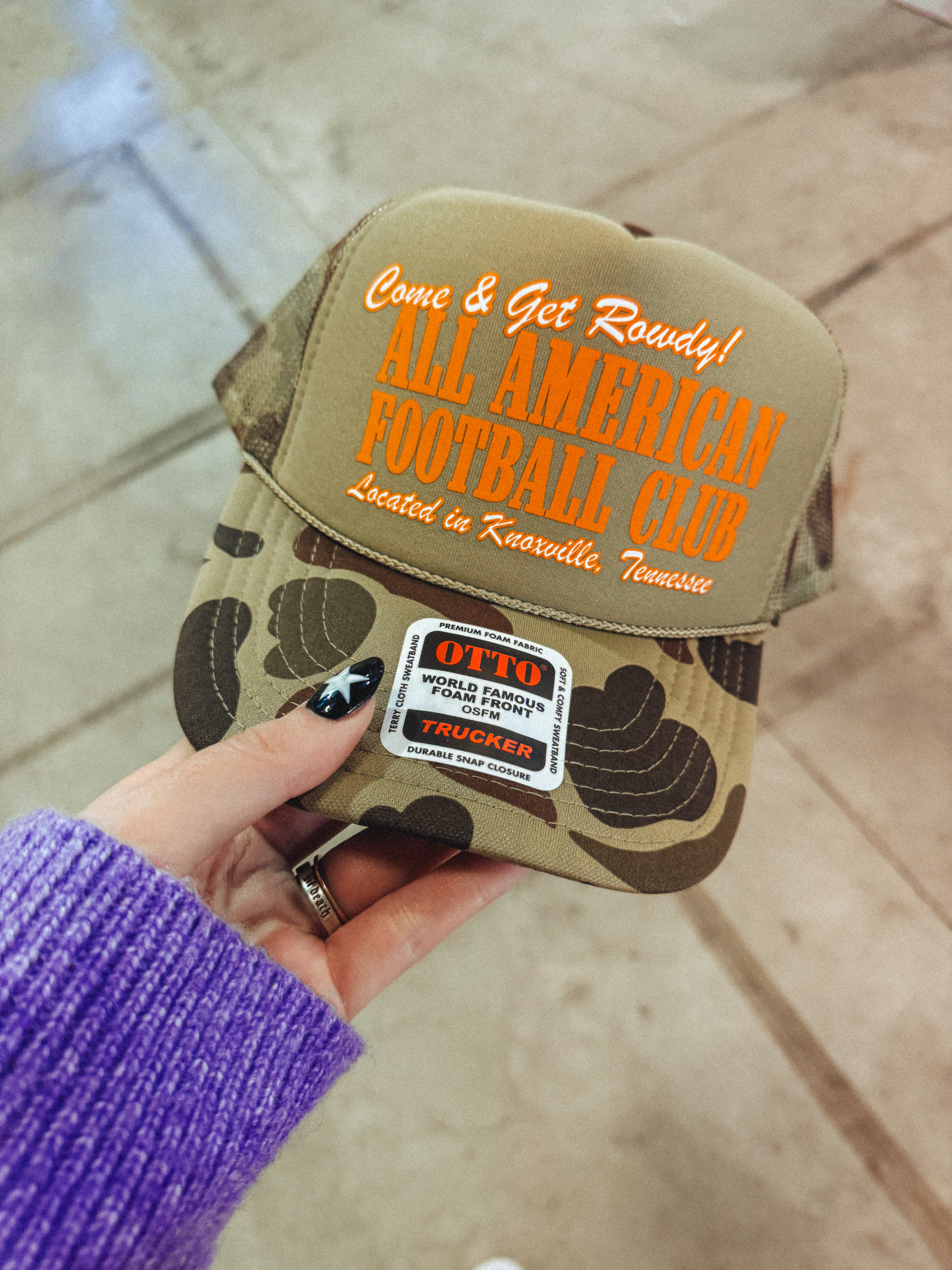 Underground Original Design: All-American Football Club Trucker Hat
