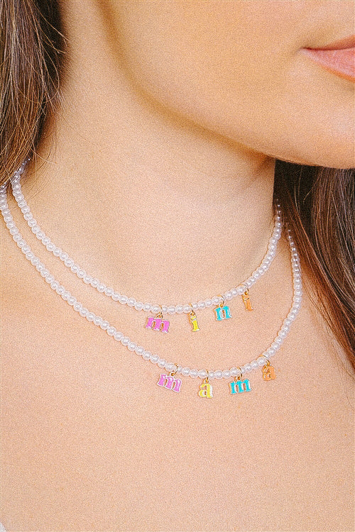 Mama & Mini Matching Pearl Necklace Set