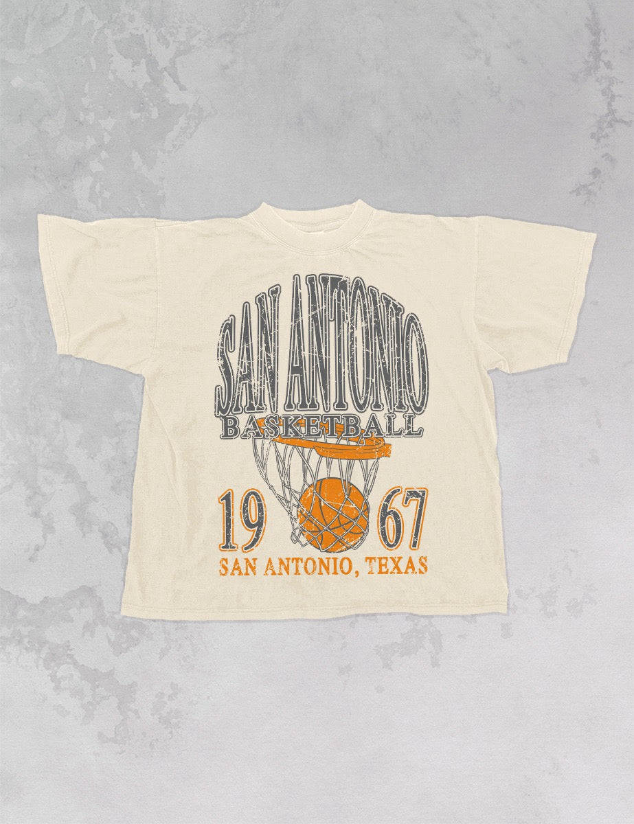 Underground Original Design: San Antonio Basketball Oversized TShirt