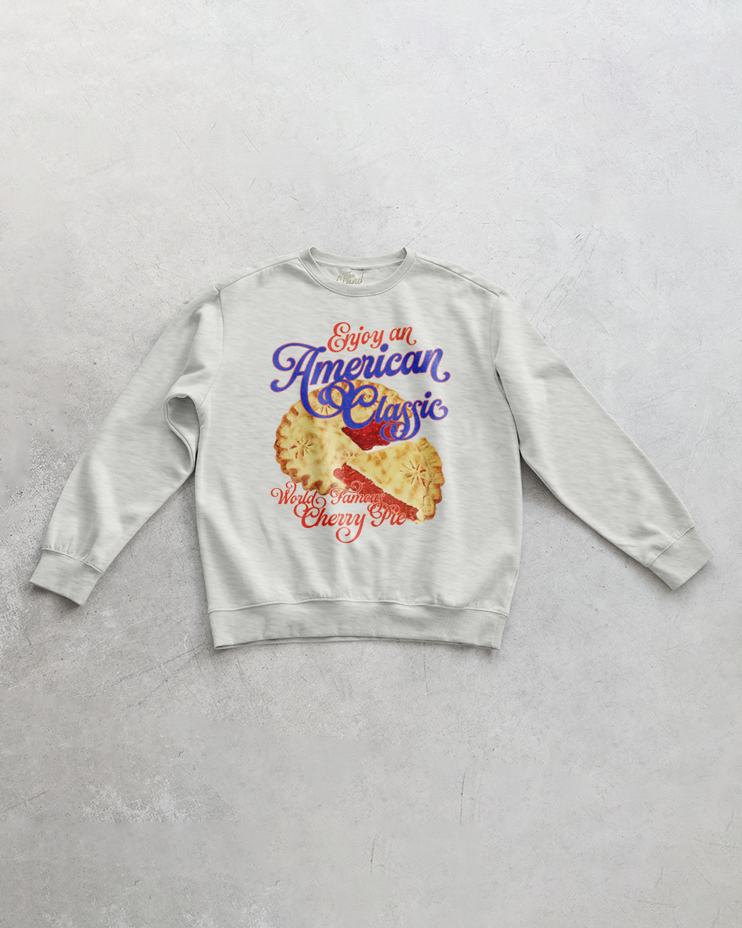 Underground Original Design: Cherry Pie,  An American Classic Oversized Sweatshirt