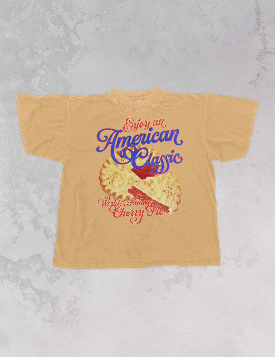 Underground Original Design: Cherry Pie,  An American Classic Oversized T-Shirt