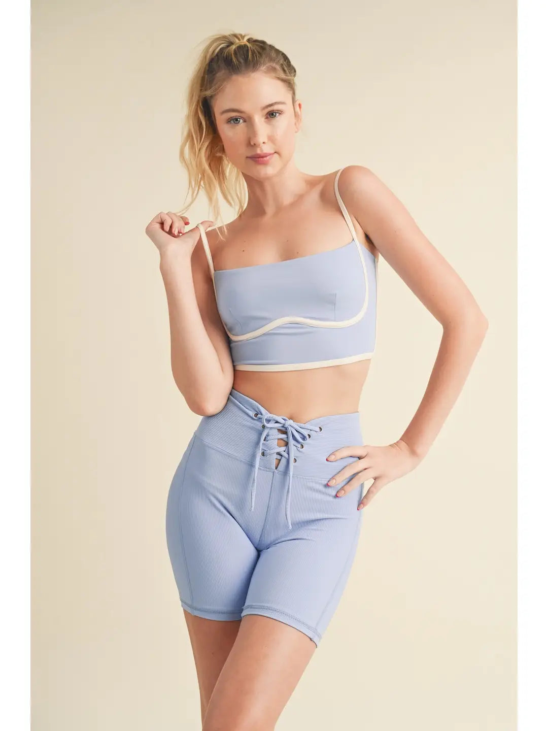 Athleisure Tank with Sculpting Bra Detail