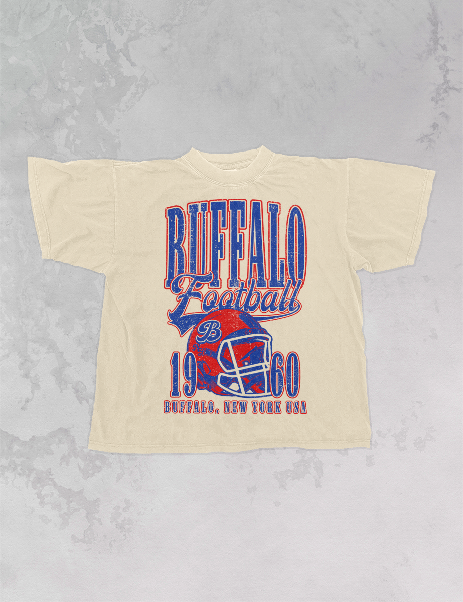 Underground Original Design: Buffalo Football Oversized TShirt