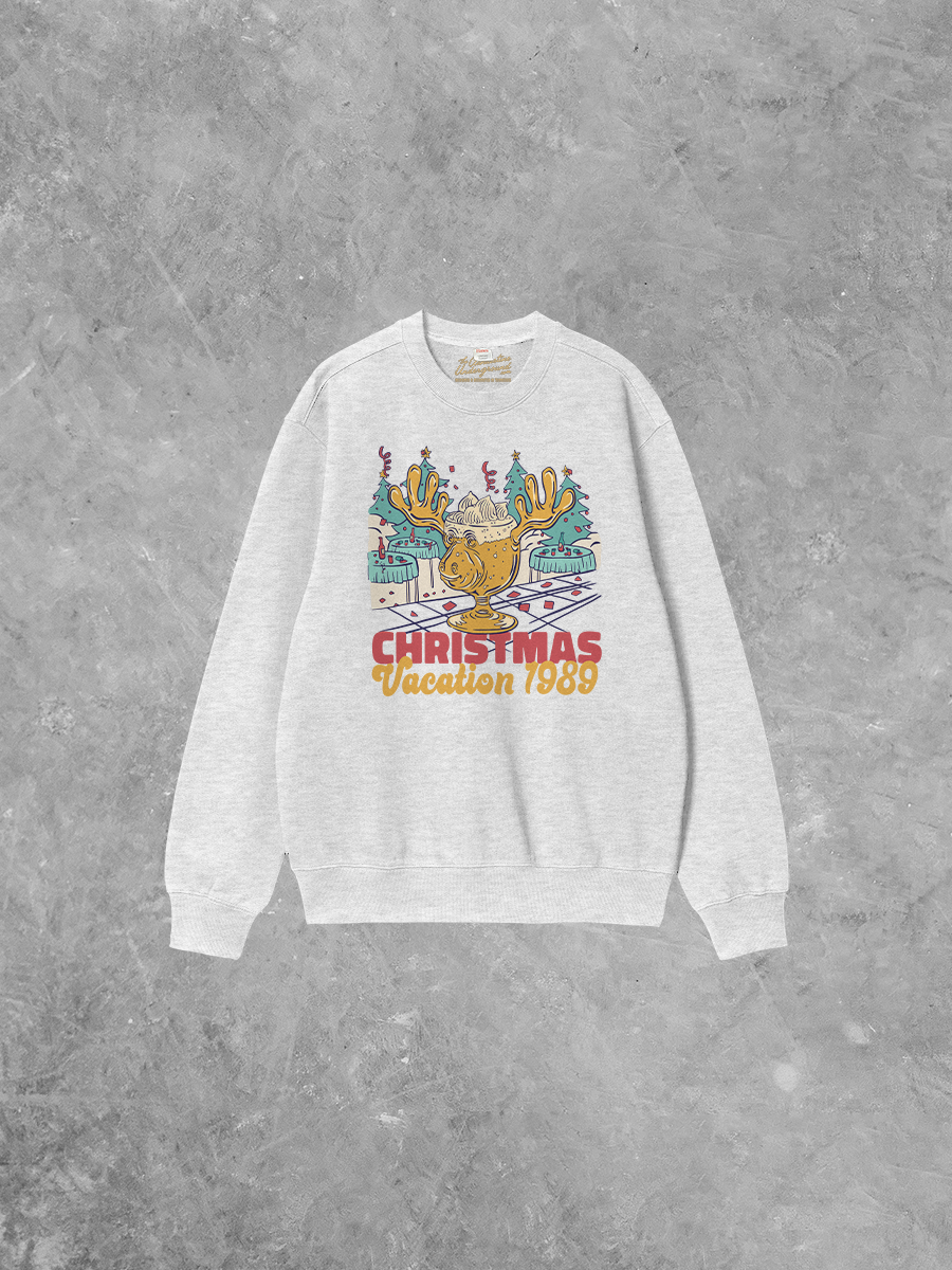 Underground Original Design: Christmas Vacation 1989 Boxy Cotton 90's Sweatshirt