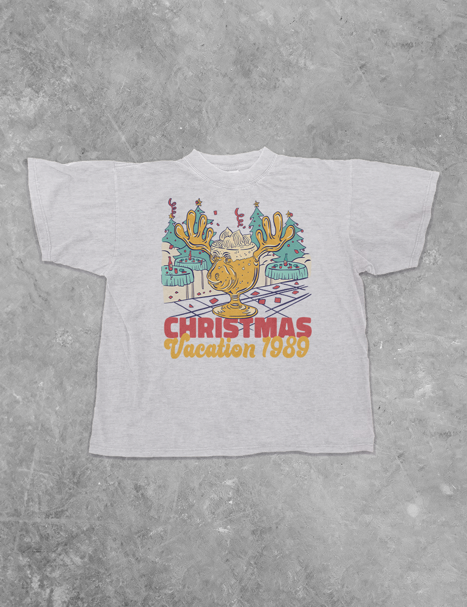 Underground Original Design: Christmas Vacation 1989 Boxy Cotton TShirt