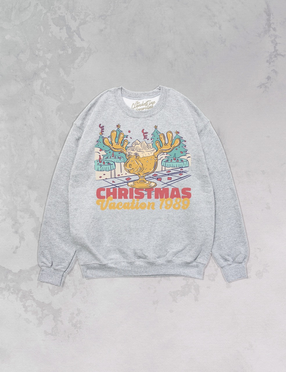 Underground Original Design: Christmas Vacation 1989 Oversized 90's Sweatshirt