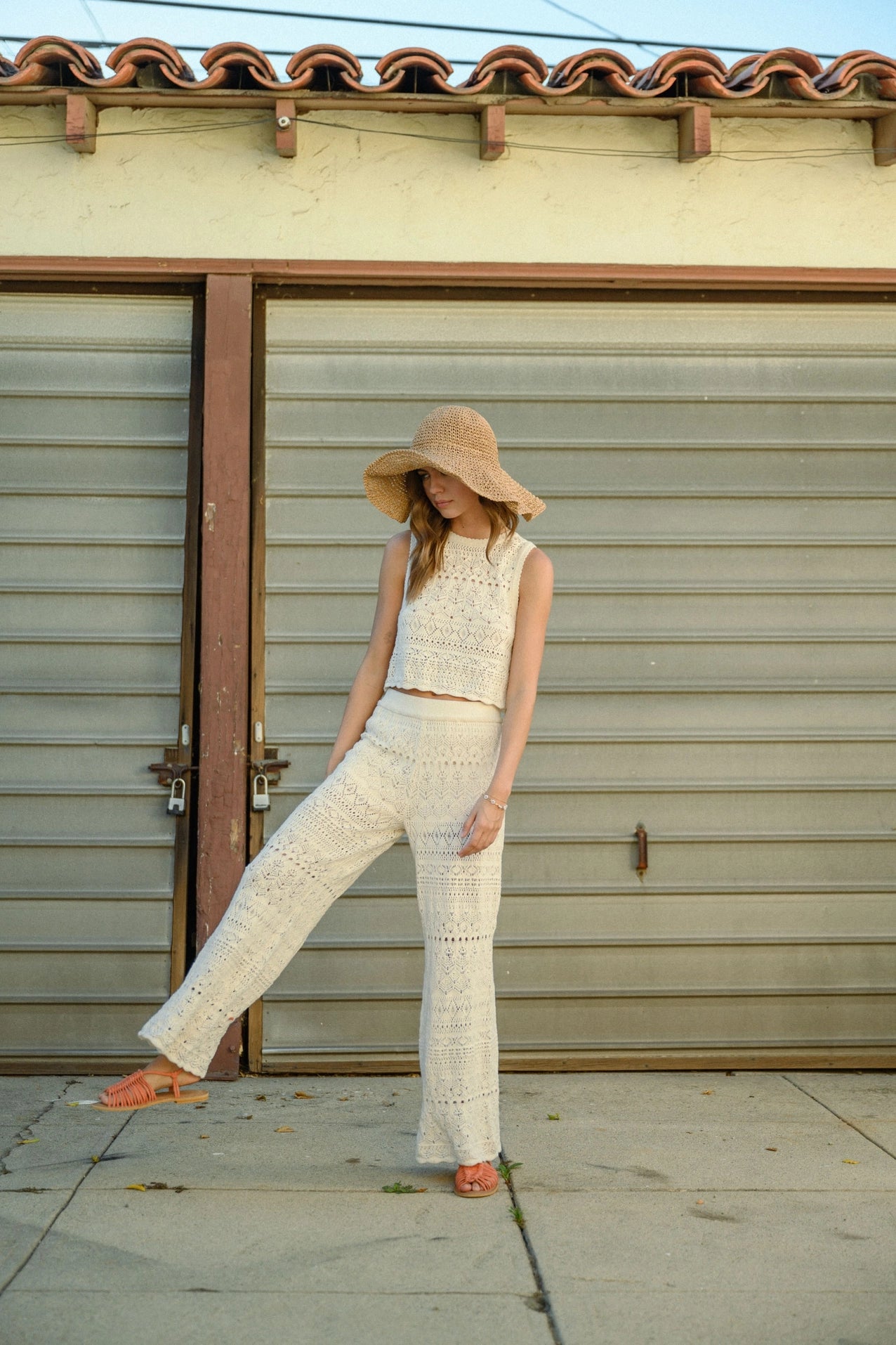 Crochet Pattern Button Top