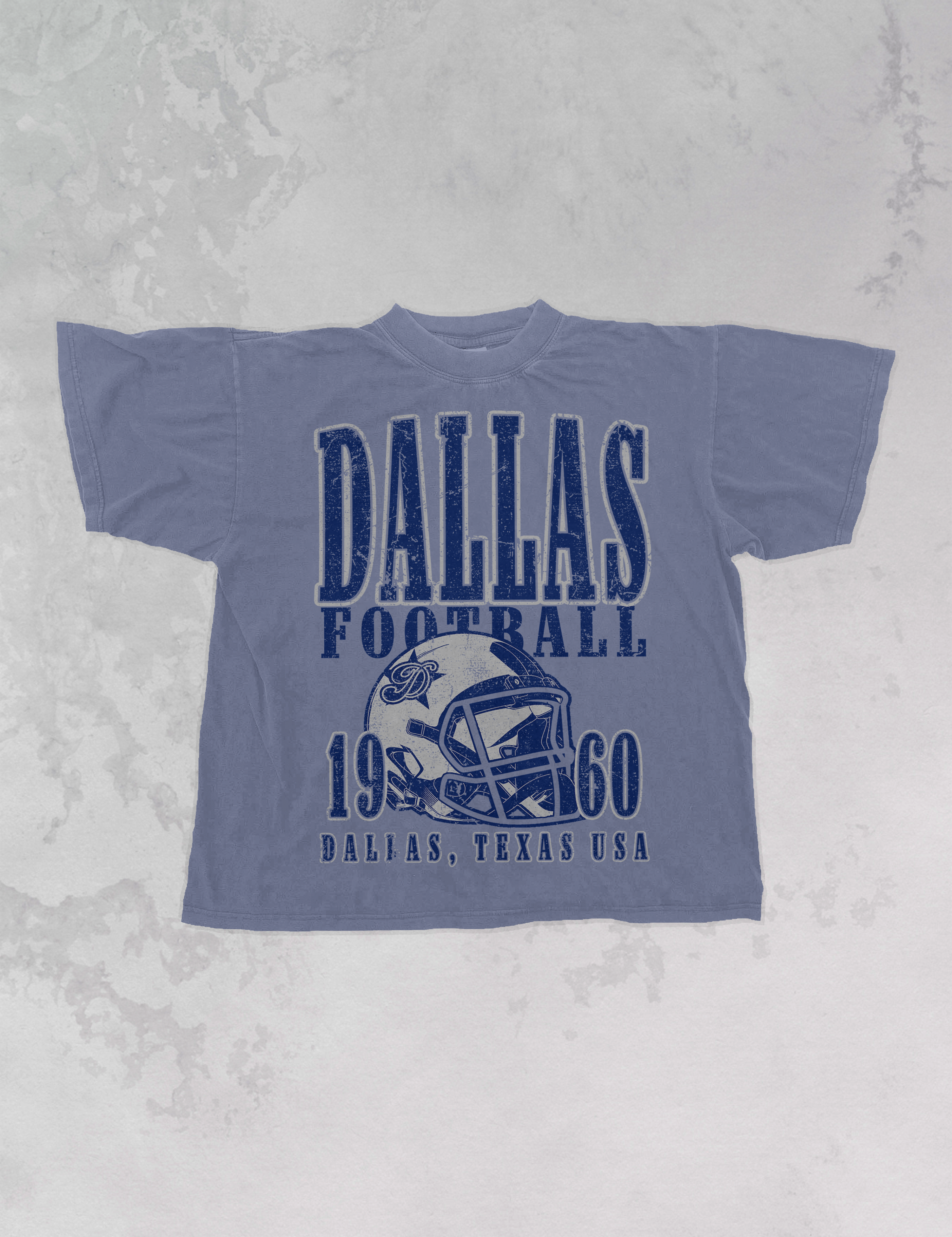 Underground Original Design: 90's Vintage Dallas Football Oversized TShirt