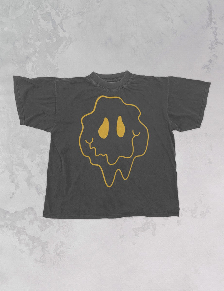 Underground Original Design: Drippy Smiley Oversized TShirt