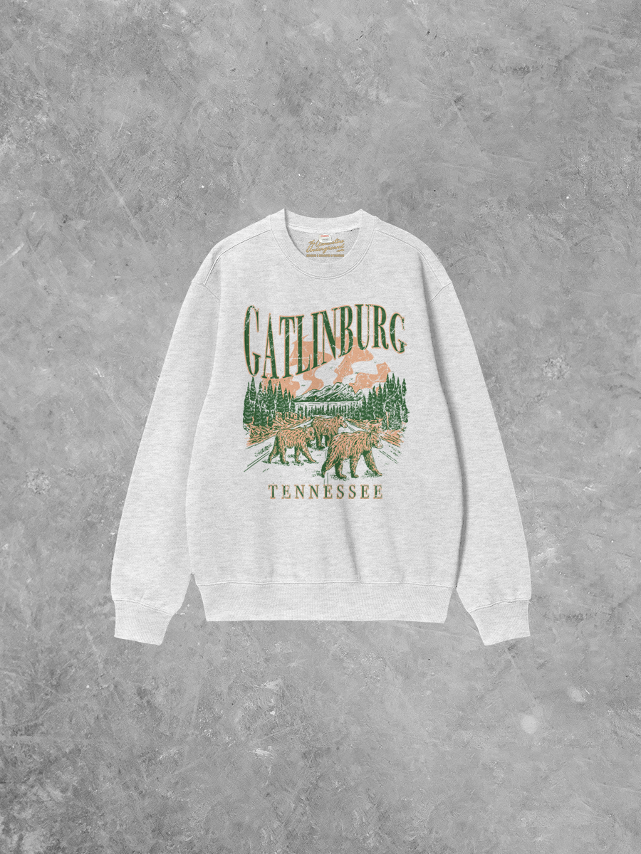 Underground Original Design: Gatlinburg Boxy Cotton 90s Sweatshirt