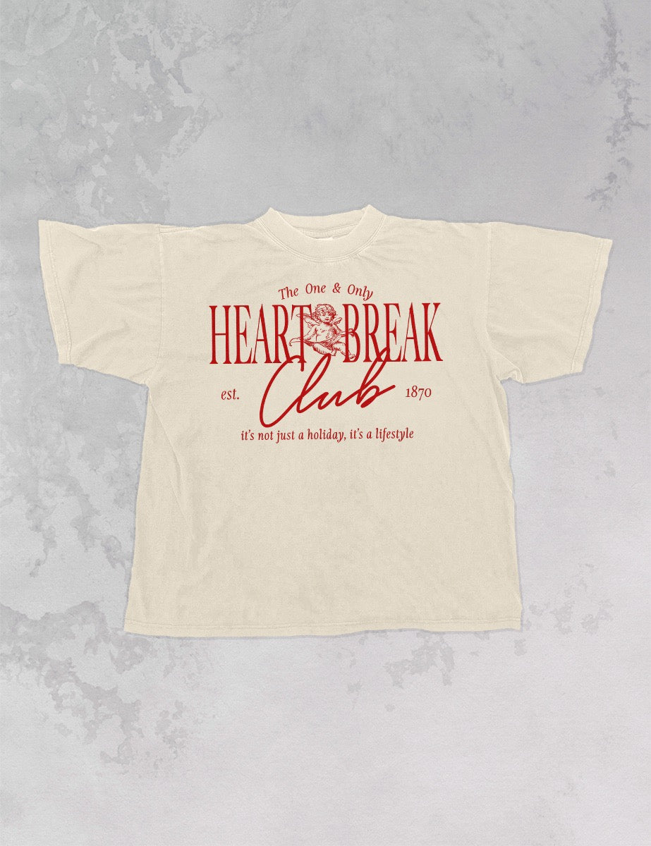 Underground Original Design: Heart Beak Club Oversized TShirt