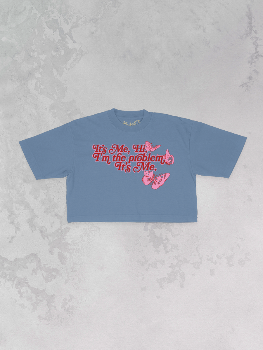 Underground Original Design: I'm The Problem, It's Me Cropped TShirt