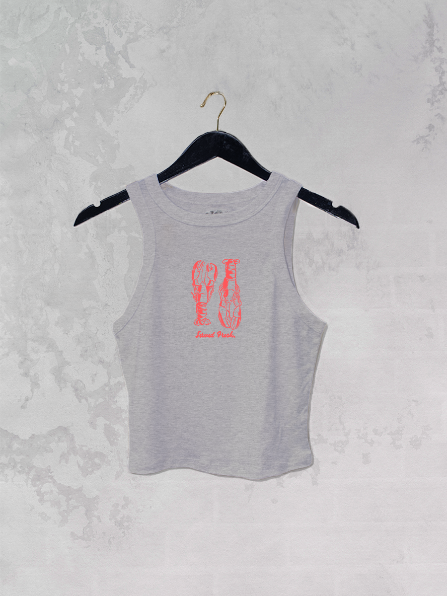 Underground Original Design: Lobsters, Served Fresh Micro-Ribbed Baby Tee