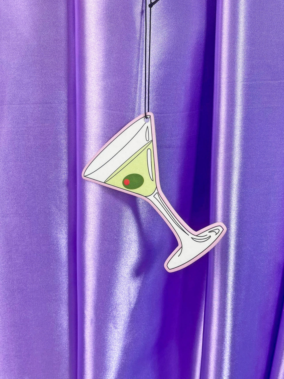 Olive, Martini Car Air Freshener