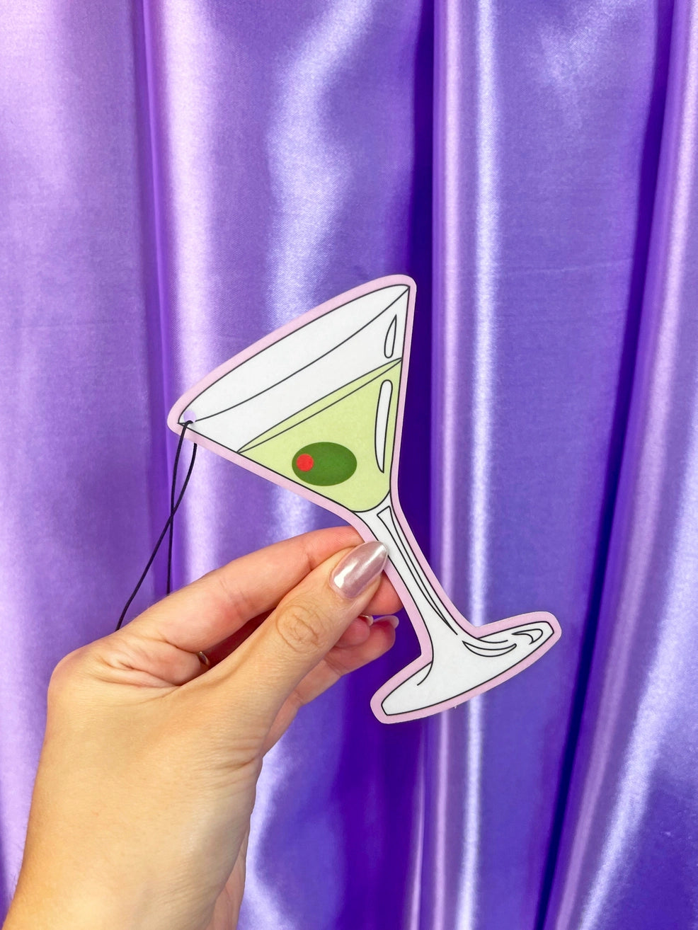 Olive, Martini Car Air Freshener
