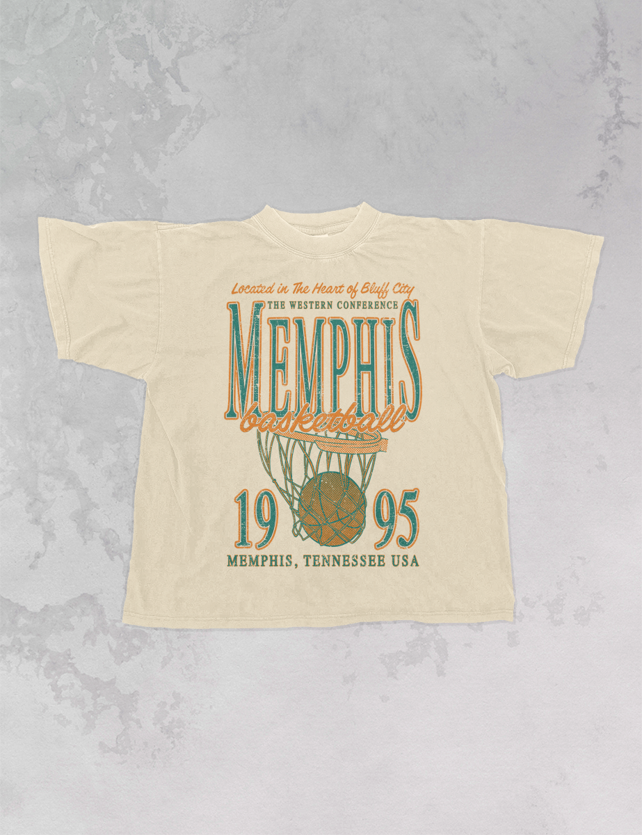 Underground Original Design: Memphis Basketball Oversized TShirt