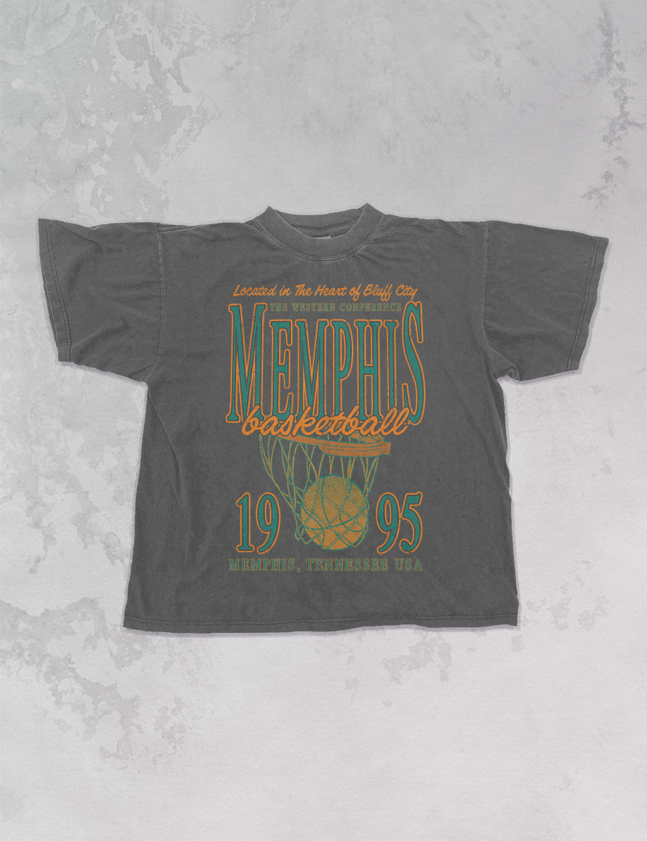 Underground Original Design: Memphis Basketball Oversized TShirt