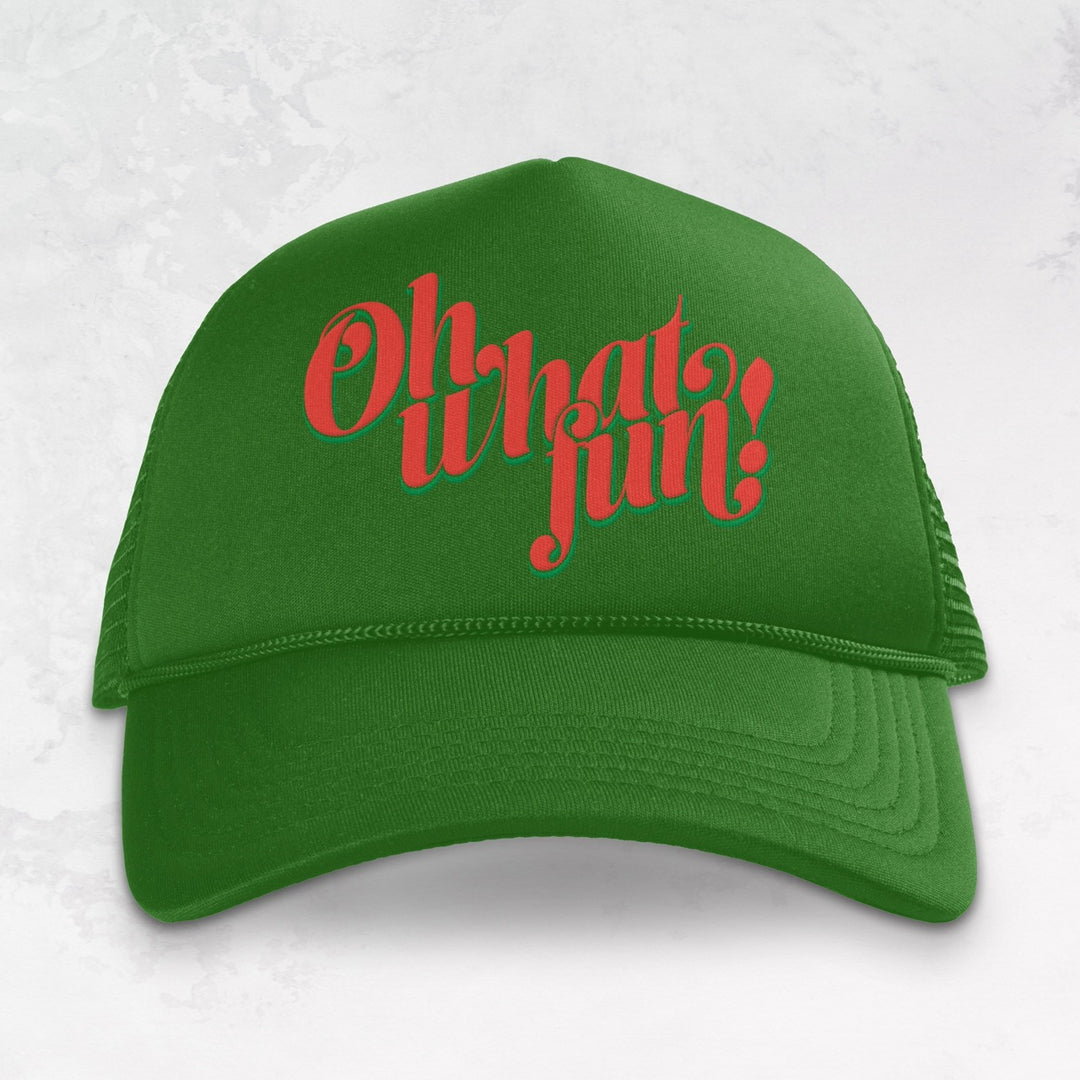 Underground Original Design: Oh What Fun Trucker Hat