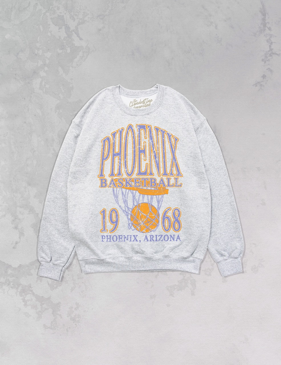 Underground Original Design: Phoenix Basketball Oversized 90's Sweatshirt