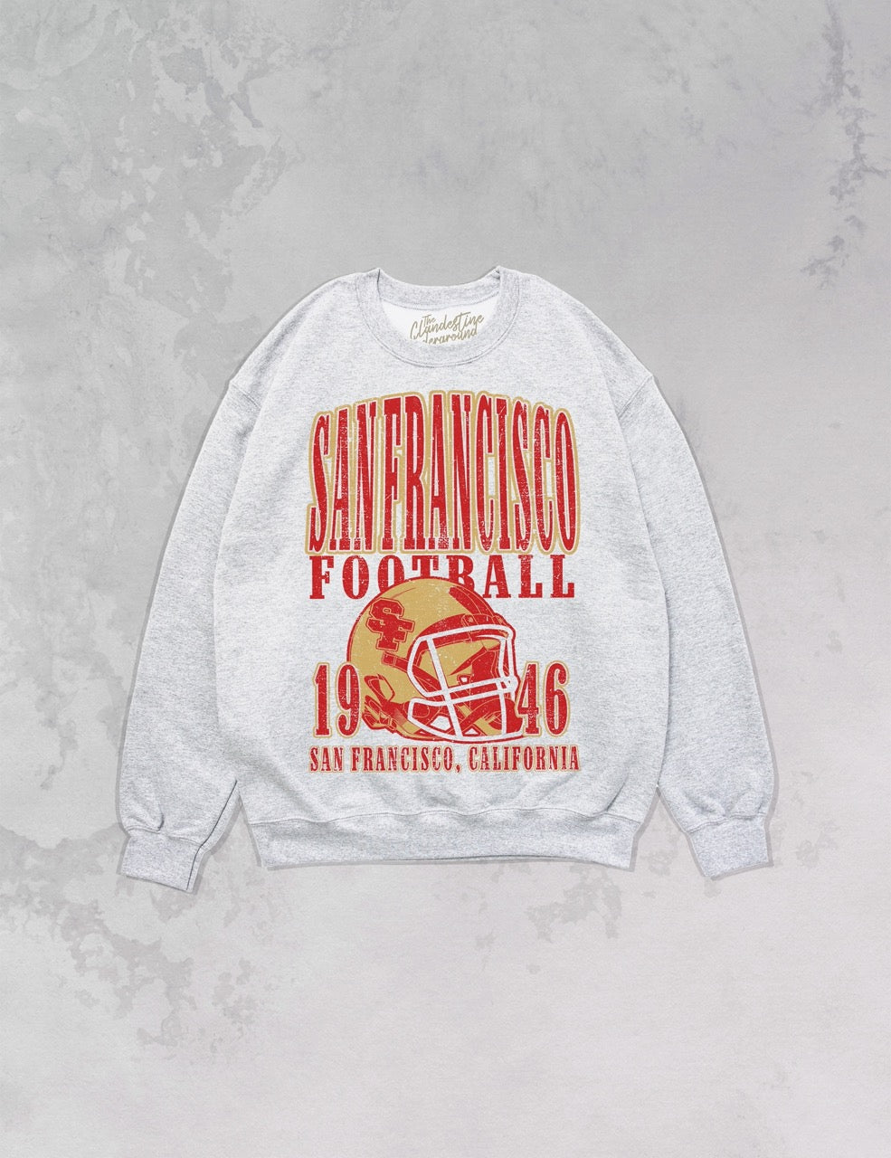 Underground Original Design: San Francisco Football Oversized 90s Sweatshirt