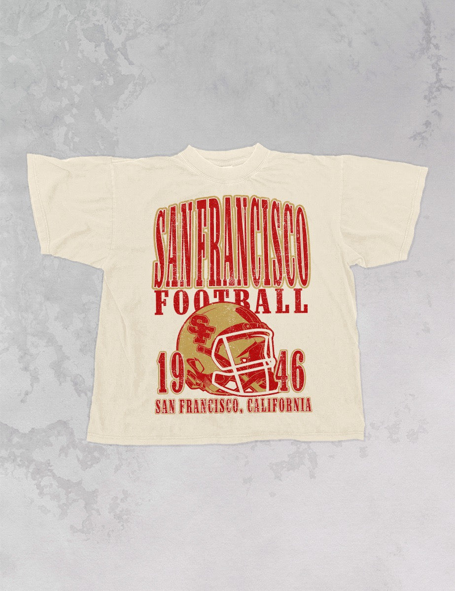 Underground Original Design: San Francsico Football Oversized TShirt