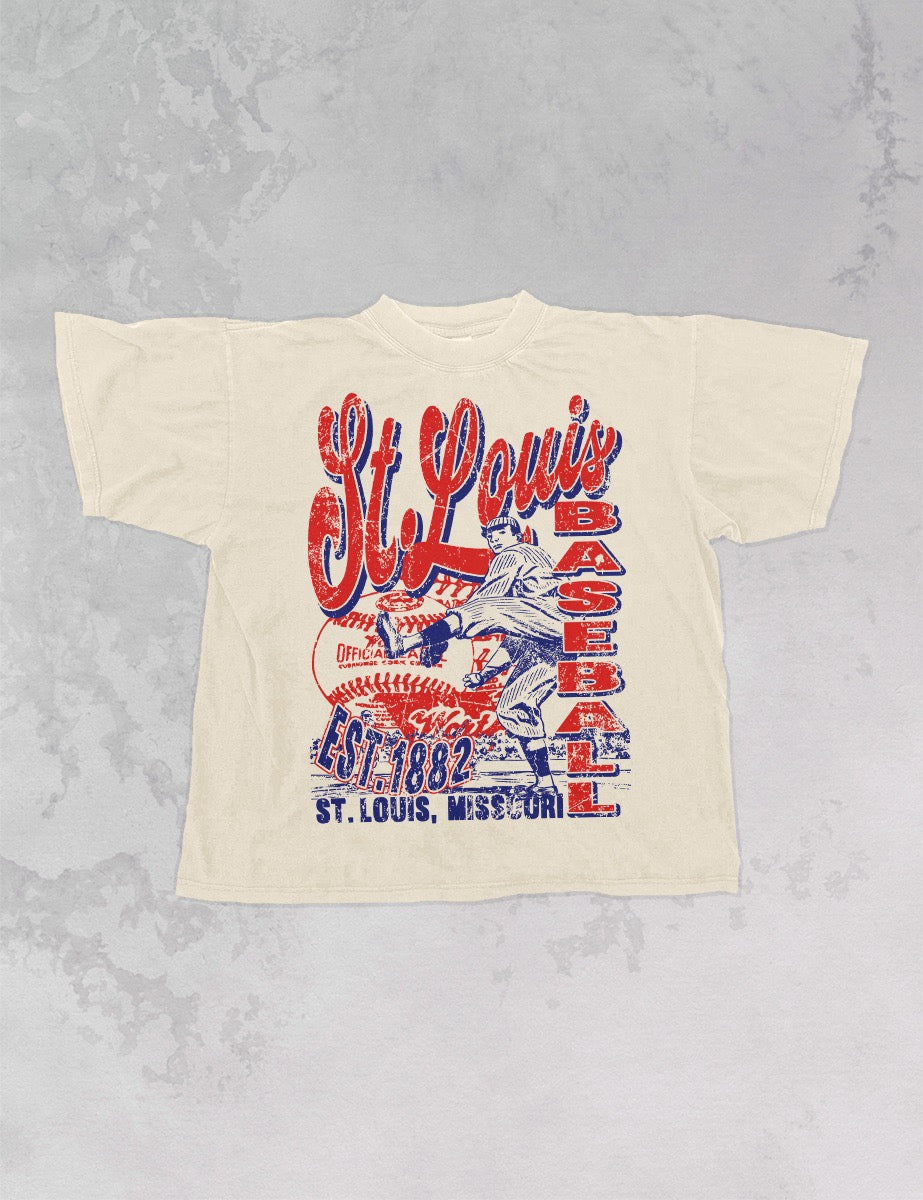 Underground Original Design: St. Louis Baseball Oversized TShirt