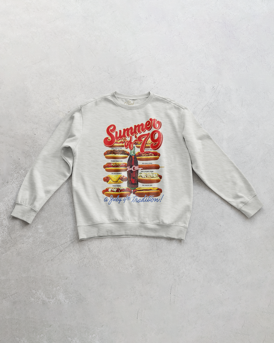 Underground Original Design: Summer of '79 Oversized 90's Sweatshirt