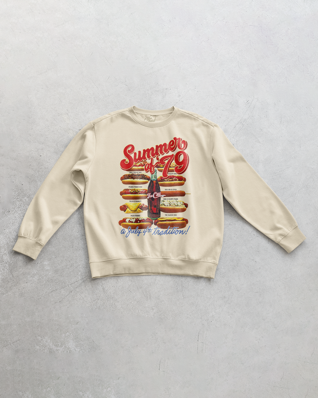 Underground Original Design: Summer of '79 Oversized 90's Sweatshirt