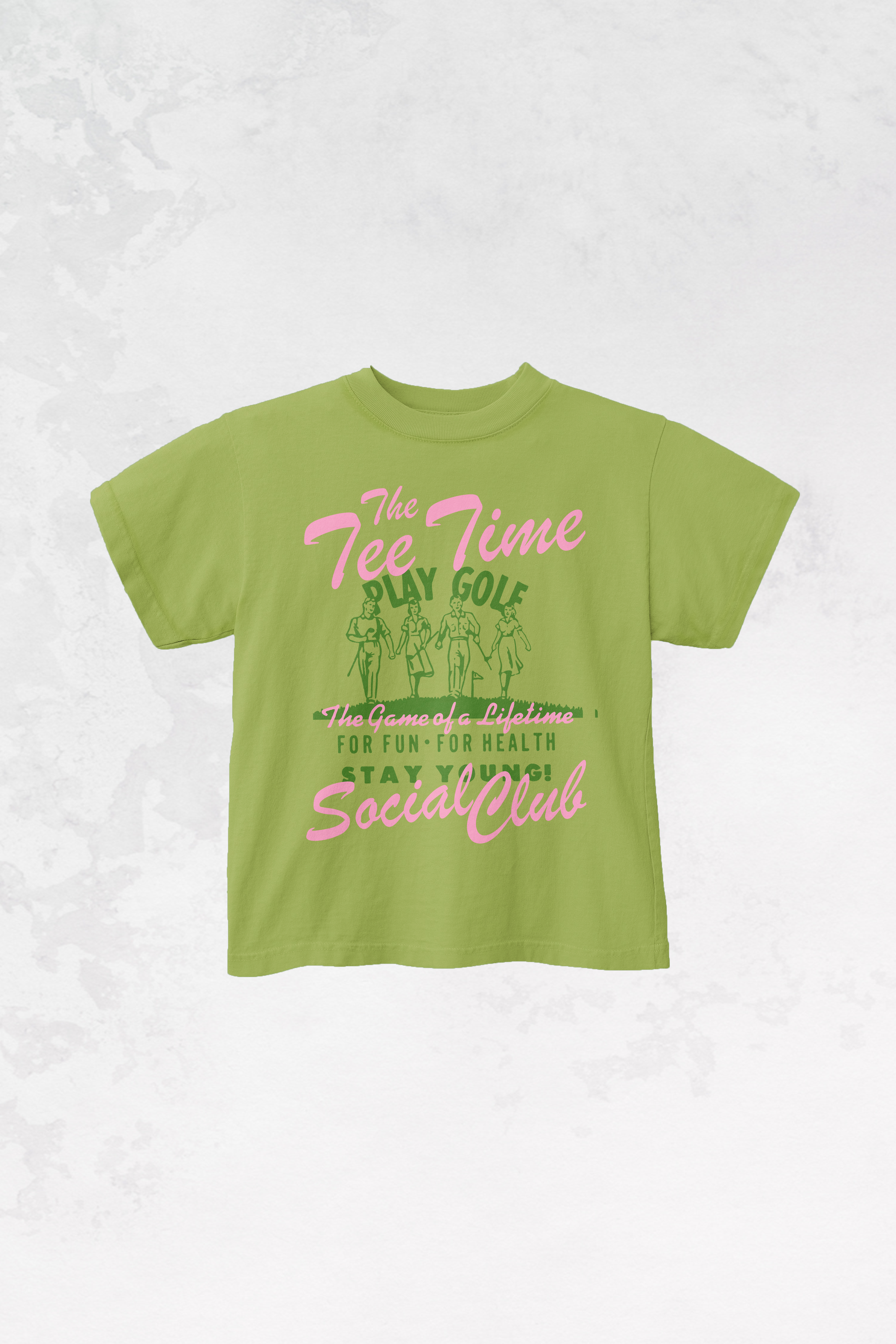 Underground Original Design: * KIDS * The Tee Time Social Club Oversized Kids T-Shirt